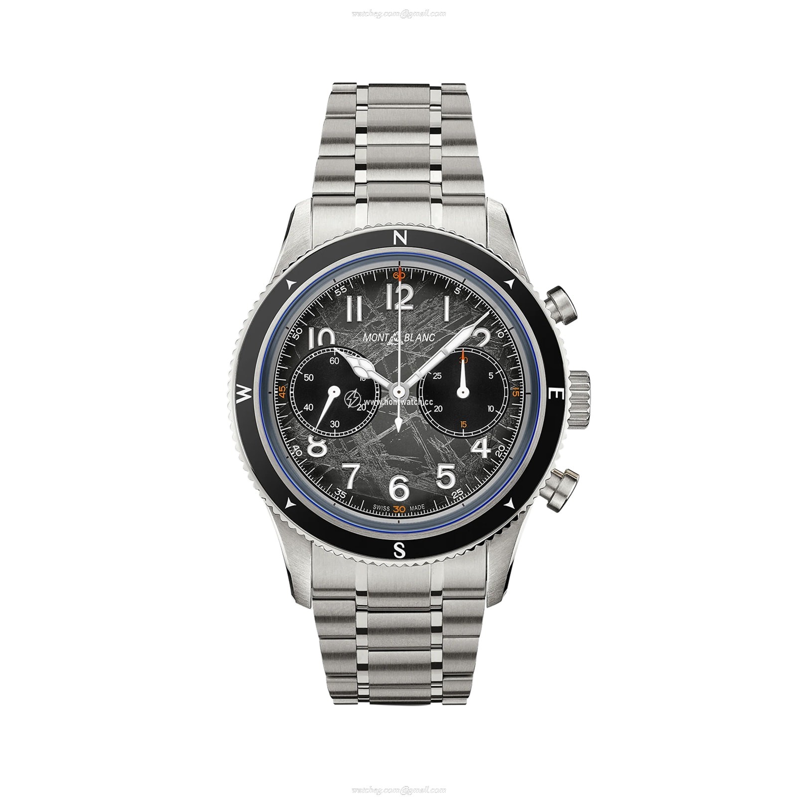 Montblanc 1858 Automatic Grey Dial Watch - 42mm Stainless Steel