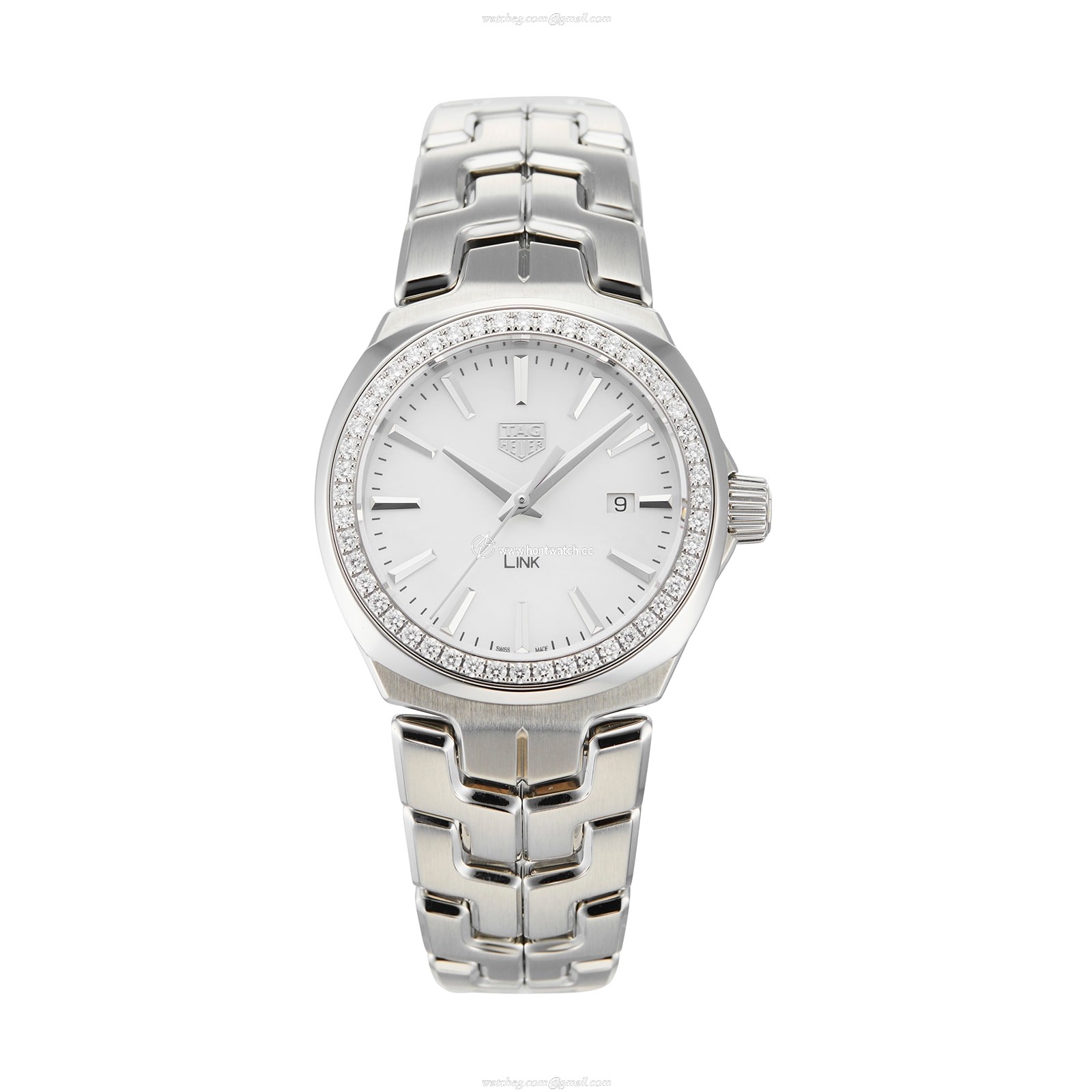 TAG Heuer Link WBC1314.BA0600 Ladies Watch | 32mm Stainless Steel | Quartz