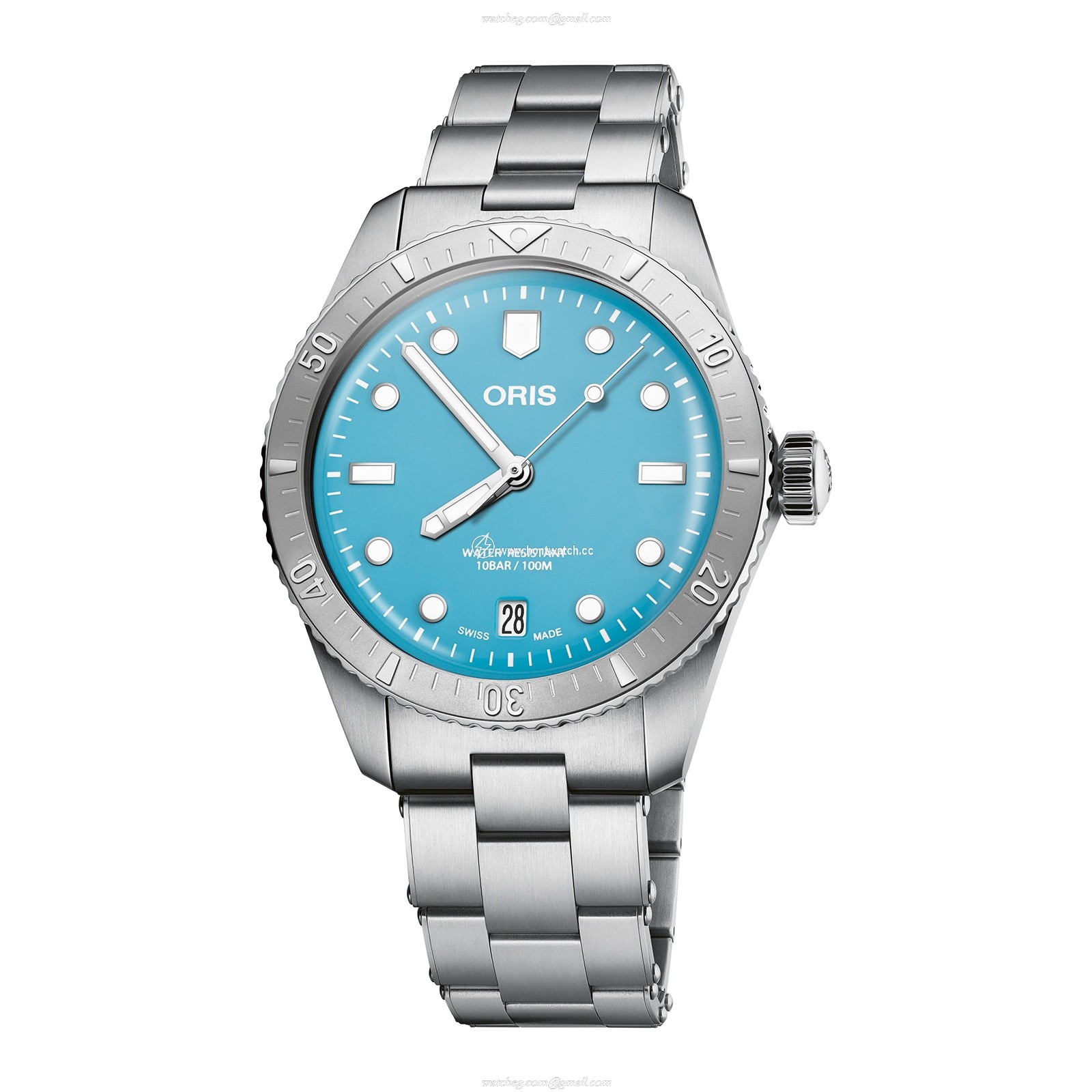 Oris Divers Automatic Blue Dial 38mm Stainless Steel Replica Watch
