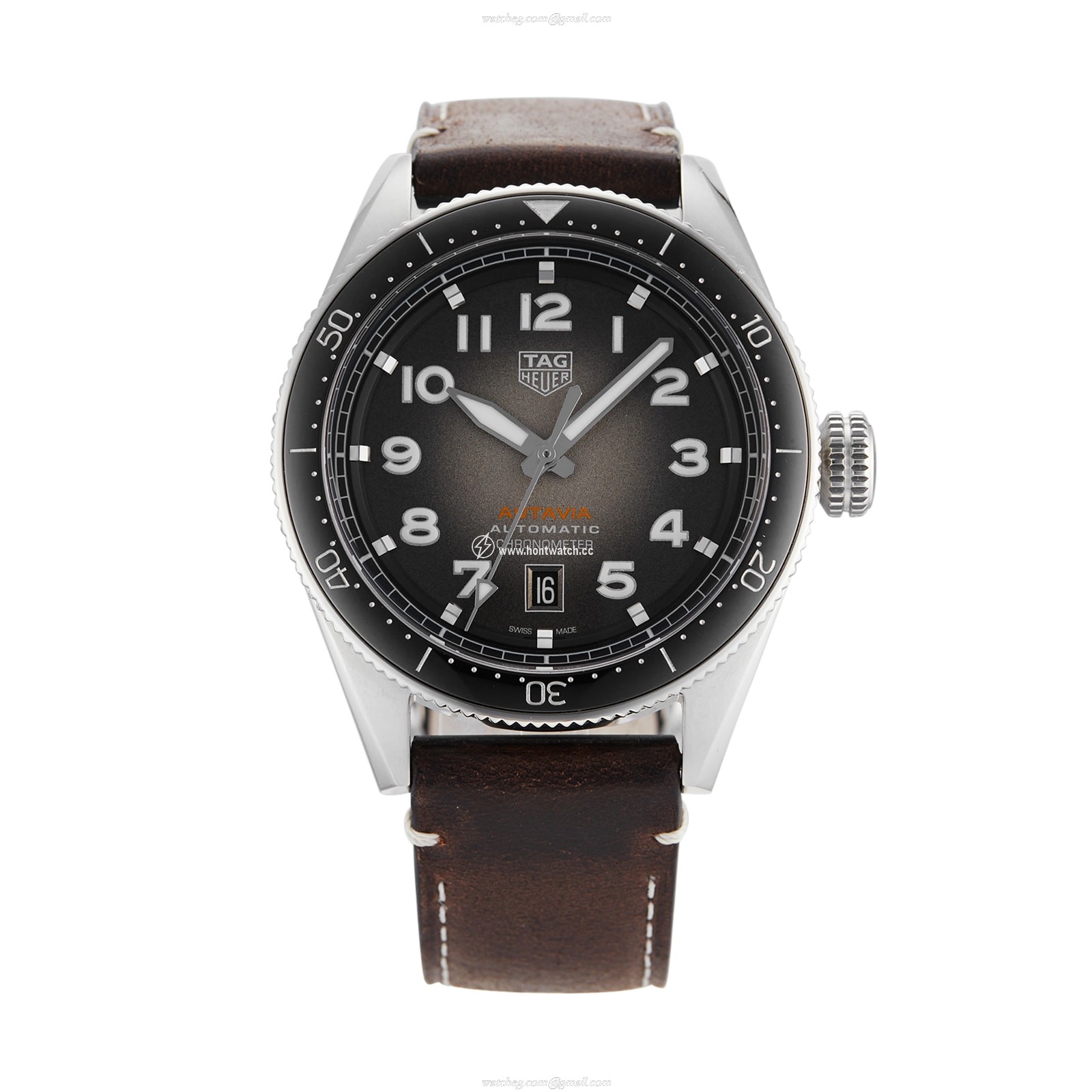 TAG Heuer Autavia WBE5114.FC8266 | 42mm Automatic Black Dial | Stainless Steel