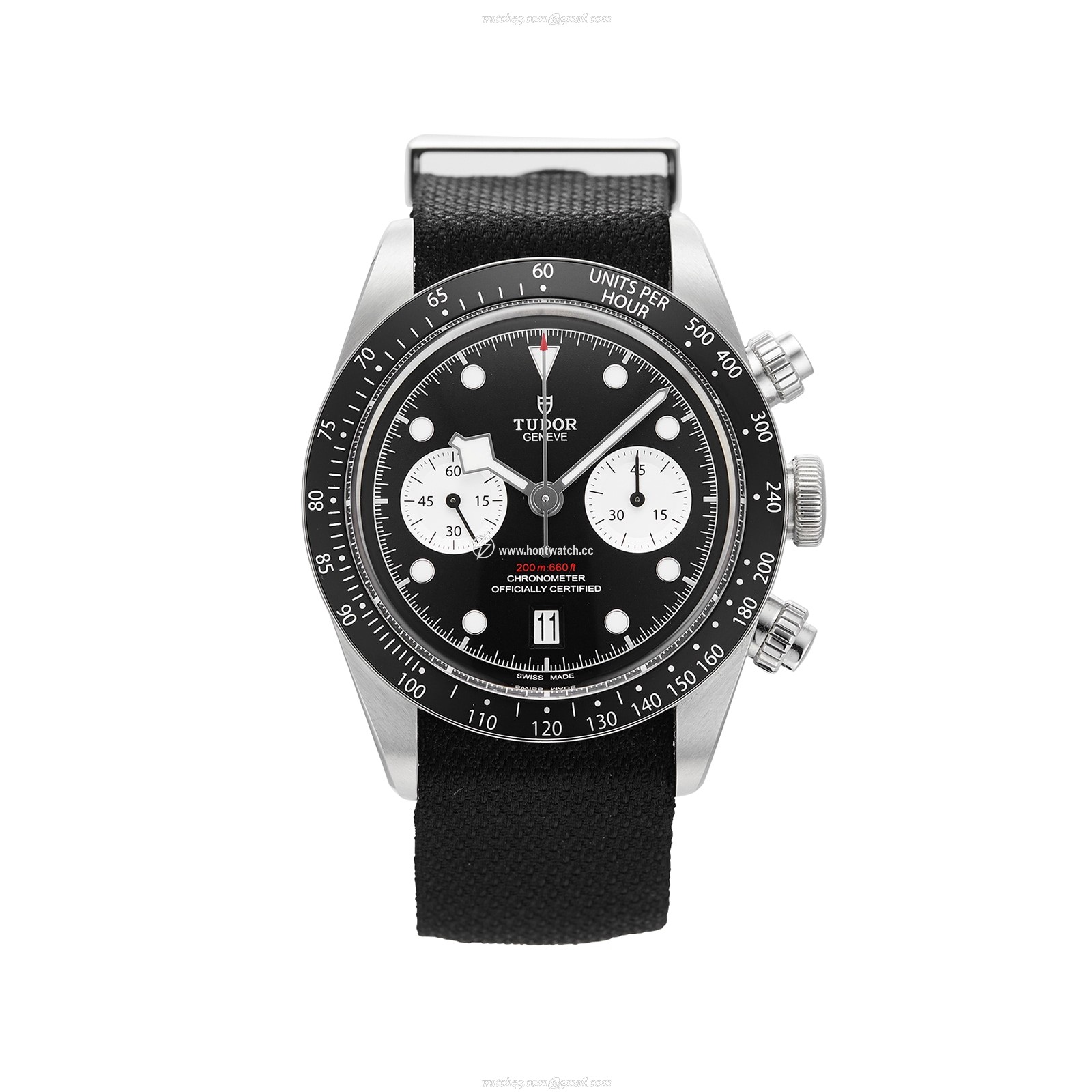 Tudor Black Bay Chrono M79360N-0007 | 41mm Automatic Watch | Black Dial