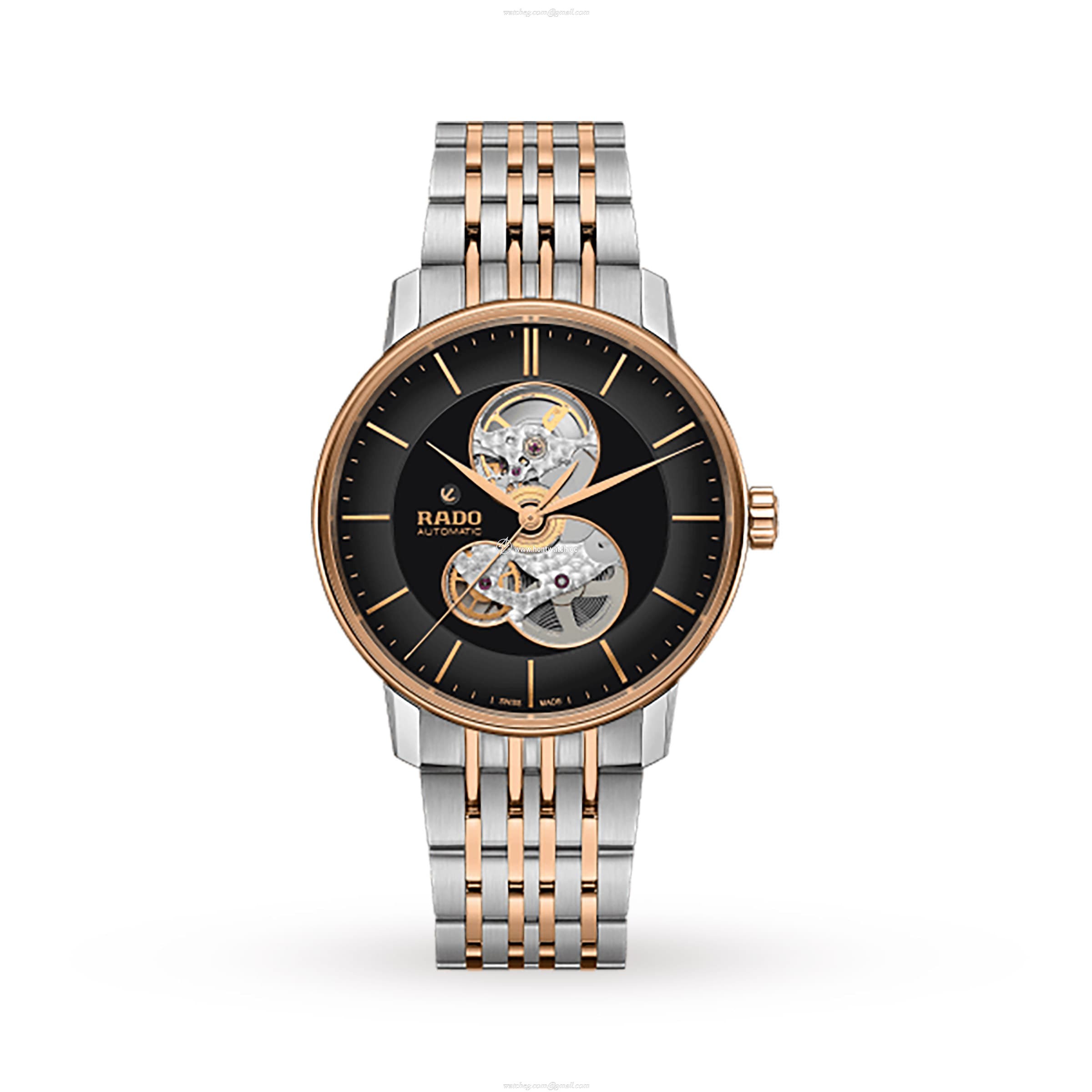 Rado Coupole R22894163 Automatic Black Dial - PVD Plating Replica Watch