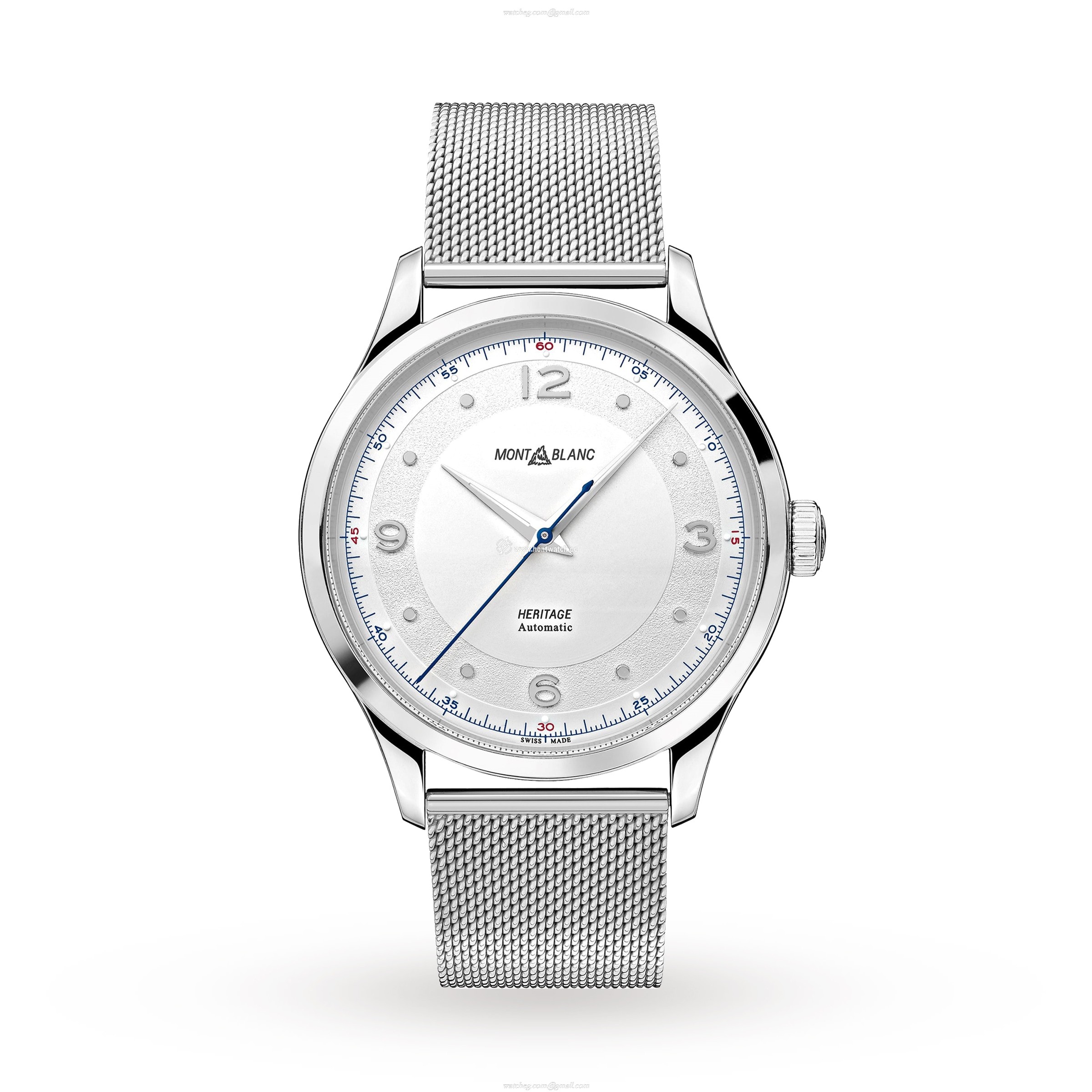 Montblanc 119945 Automatic Watch - Silver Dial | 40mm Stainless Steel