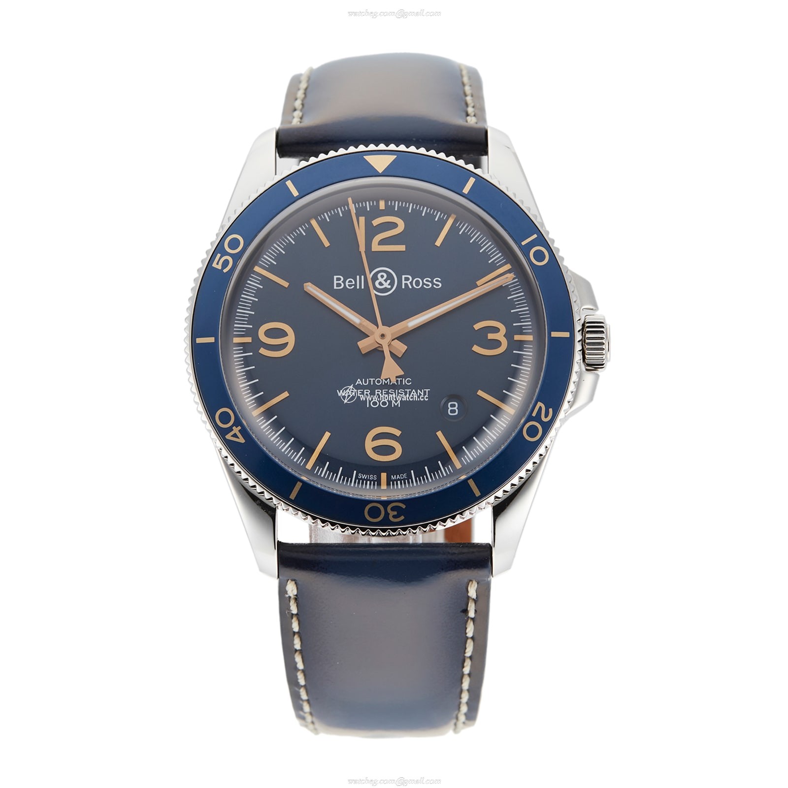 Bell & Ross BRV292 Automatic Blue Watch - 41mm Stainless Steel