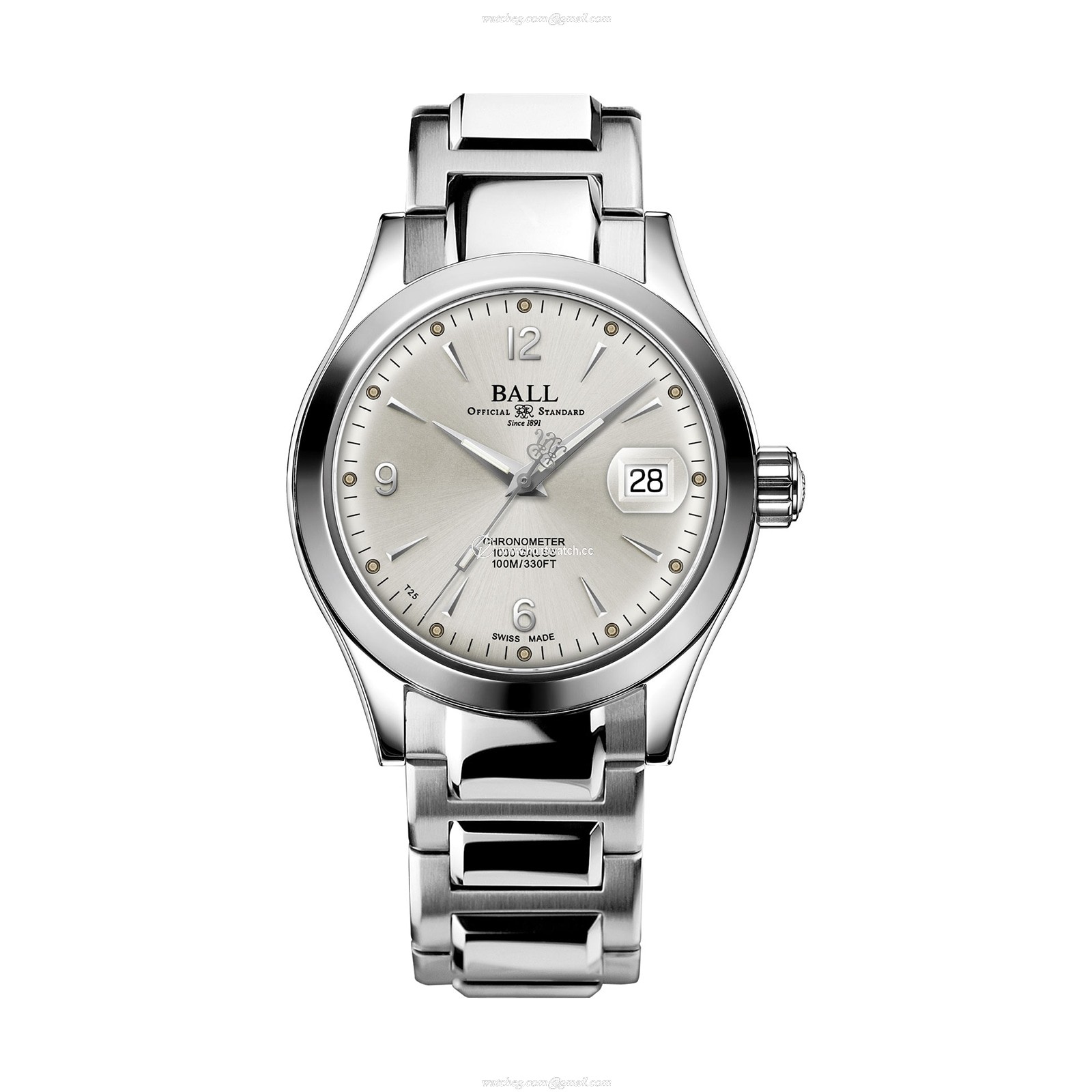 BALL Engineer III NM9026C-S5CJ-SL | Automatic Silver Watch | 40mm Stainless Steel