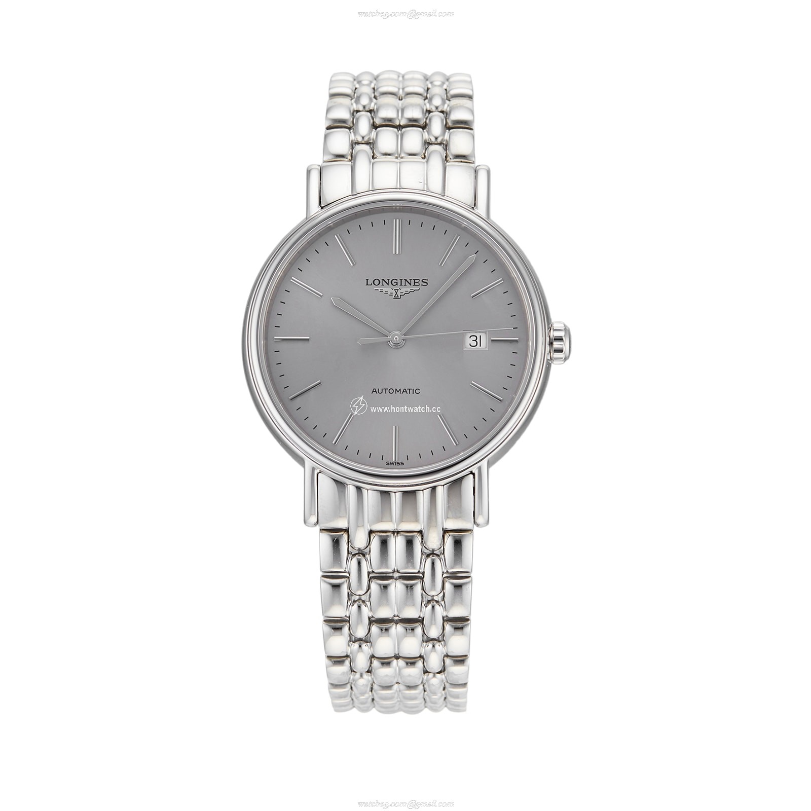 Longines Presence L4.922.4.72.6 | 40mm Automatic Silver Dial | Stainless Steel
