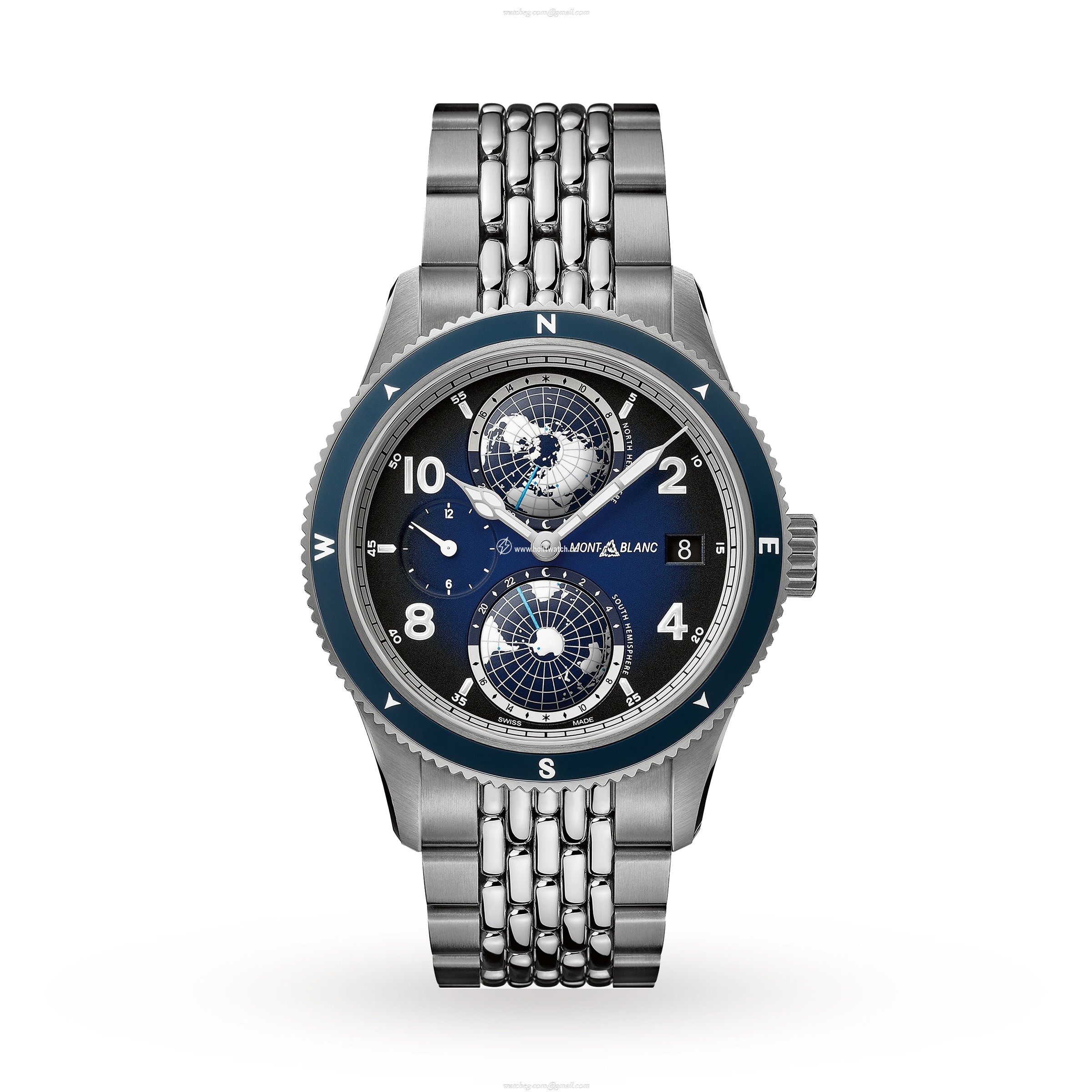 Montblanc 125567 Titanium Automatic Blue Replica Watch | 42mm