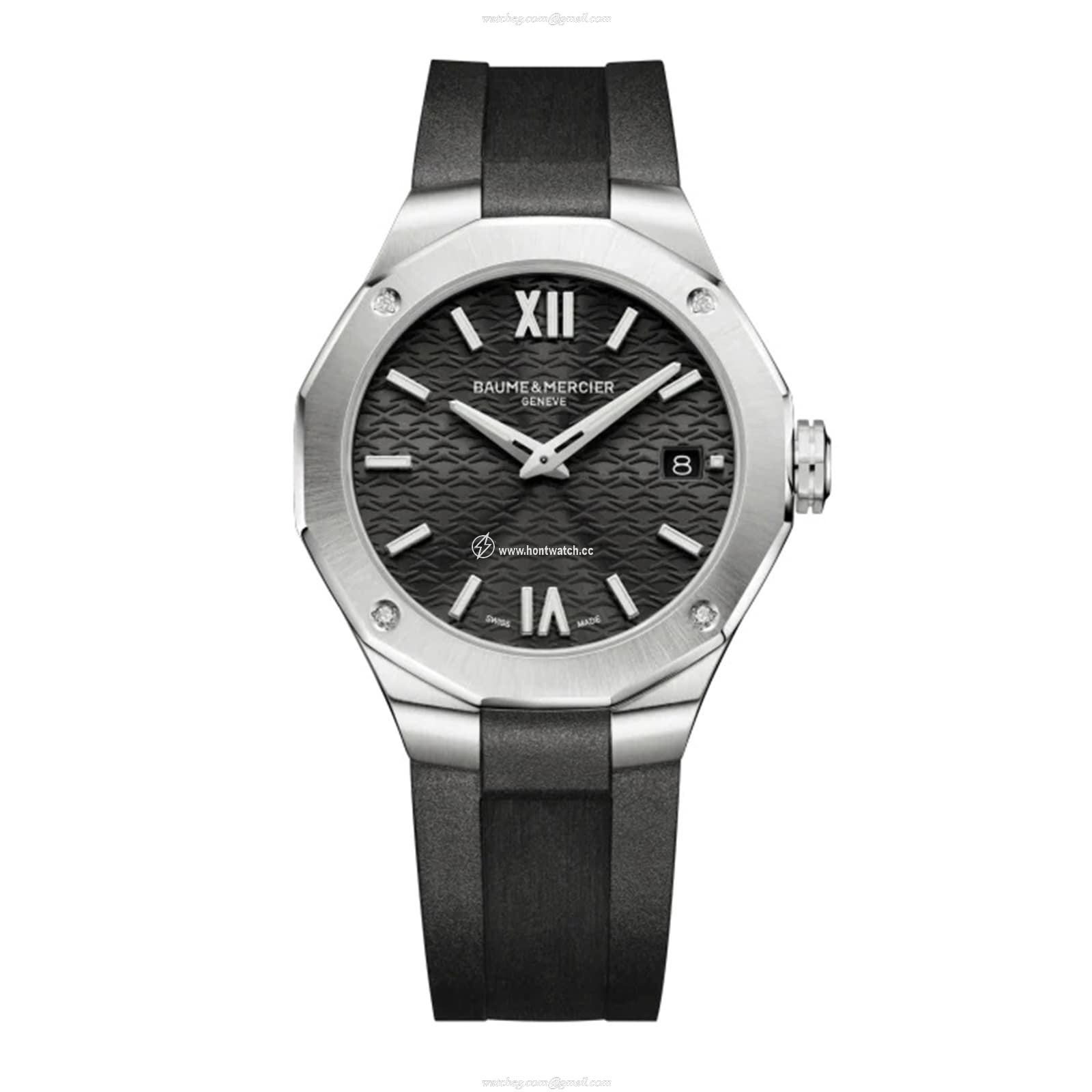 Baume & Mercier Riviera M0A10613 | 36mm Stainless Steel Quartz Black Dial