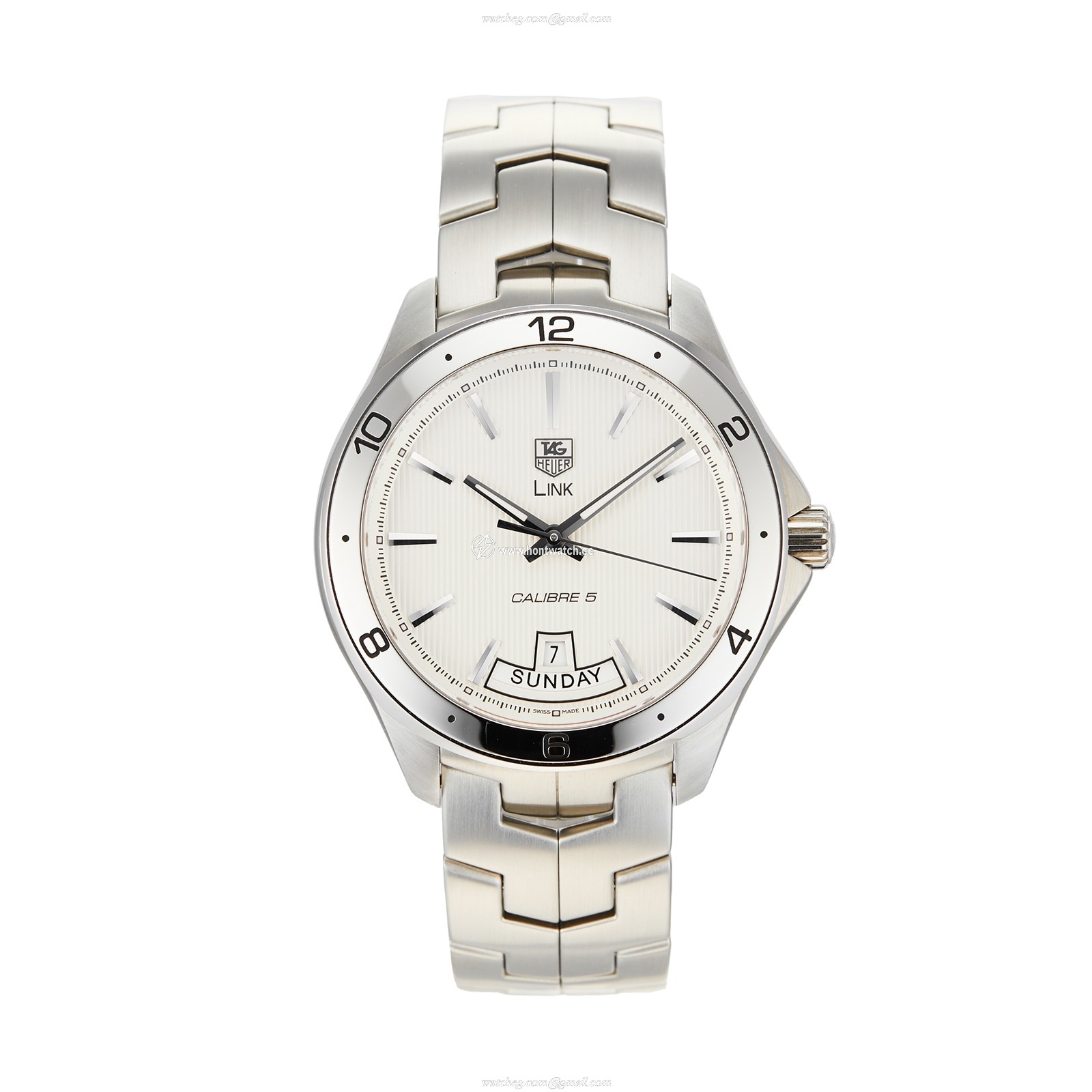 TAG Heuer Link WAT2011.BA0951 Automatic Watch - 42mm Stainless Steel Silver Dial