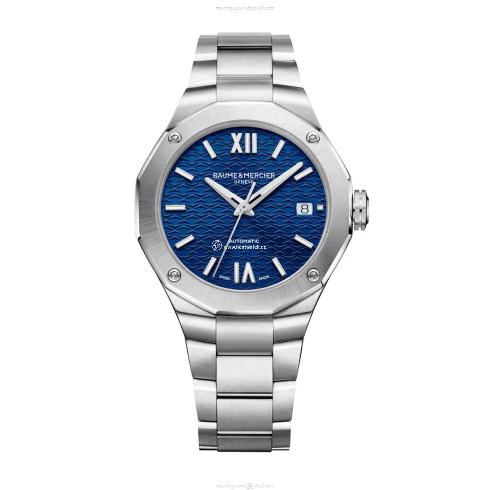Baume & Mercier Riviera M0A10679 | 36mm Blue Dial Automatic Watch
