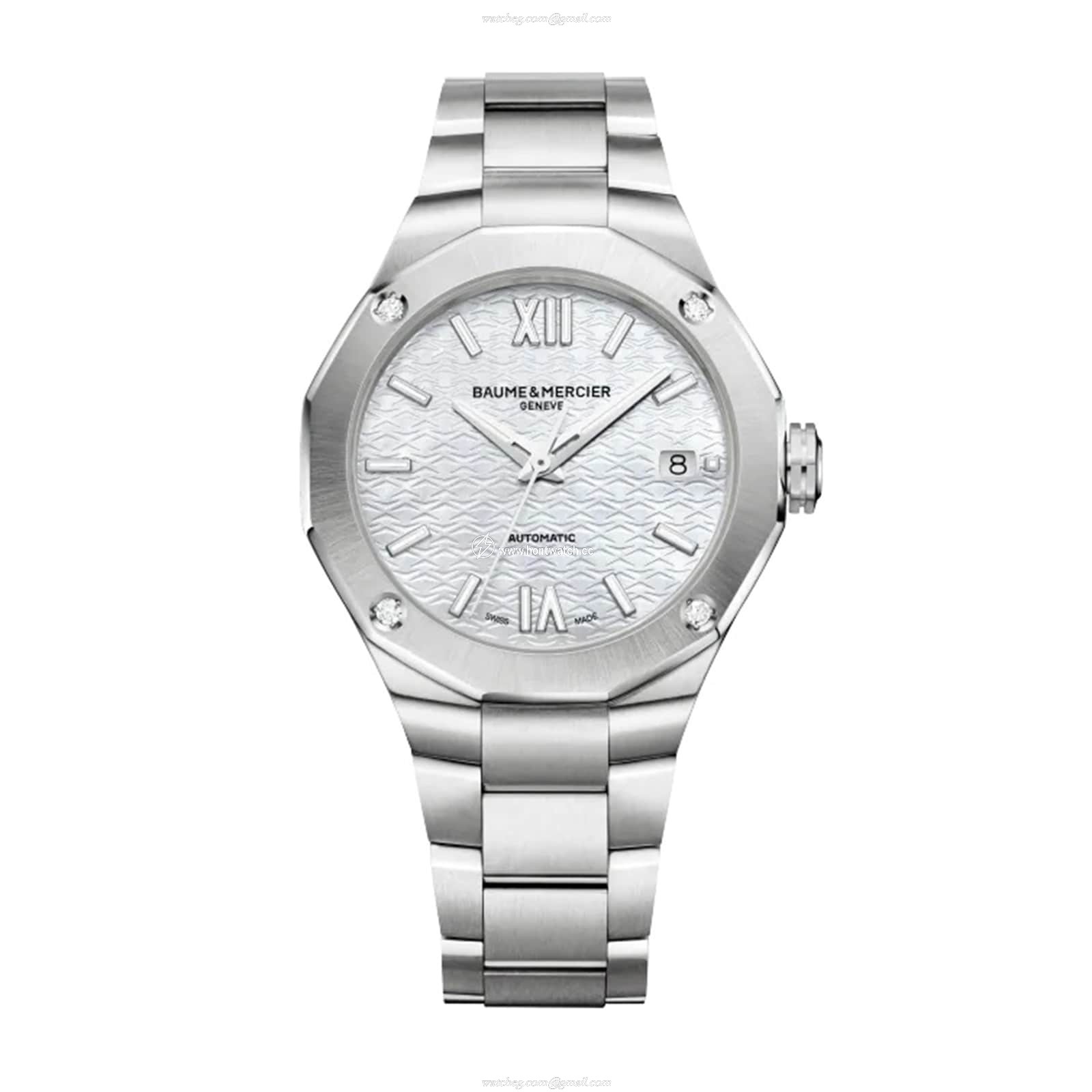 Baume & Mercier Riviera M0A10663 | 36mm Stainless Steel Quartz Watch - Silver