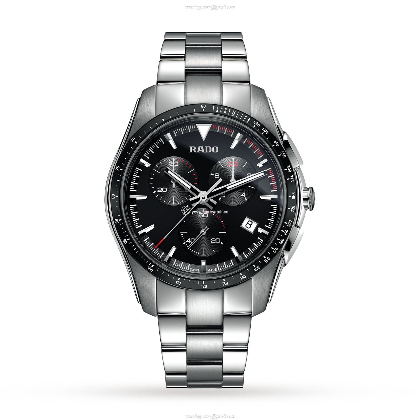 Rado HyperChrome R32259153 | Grey Dial | 45mm Stainless Steel | Quartz