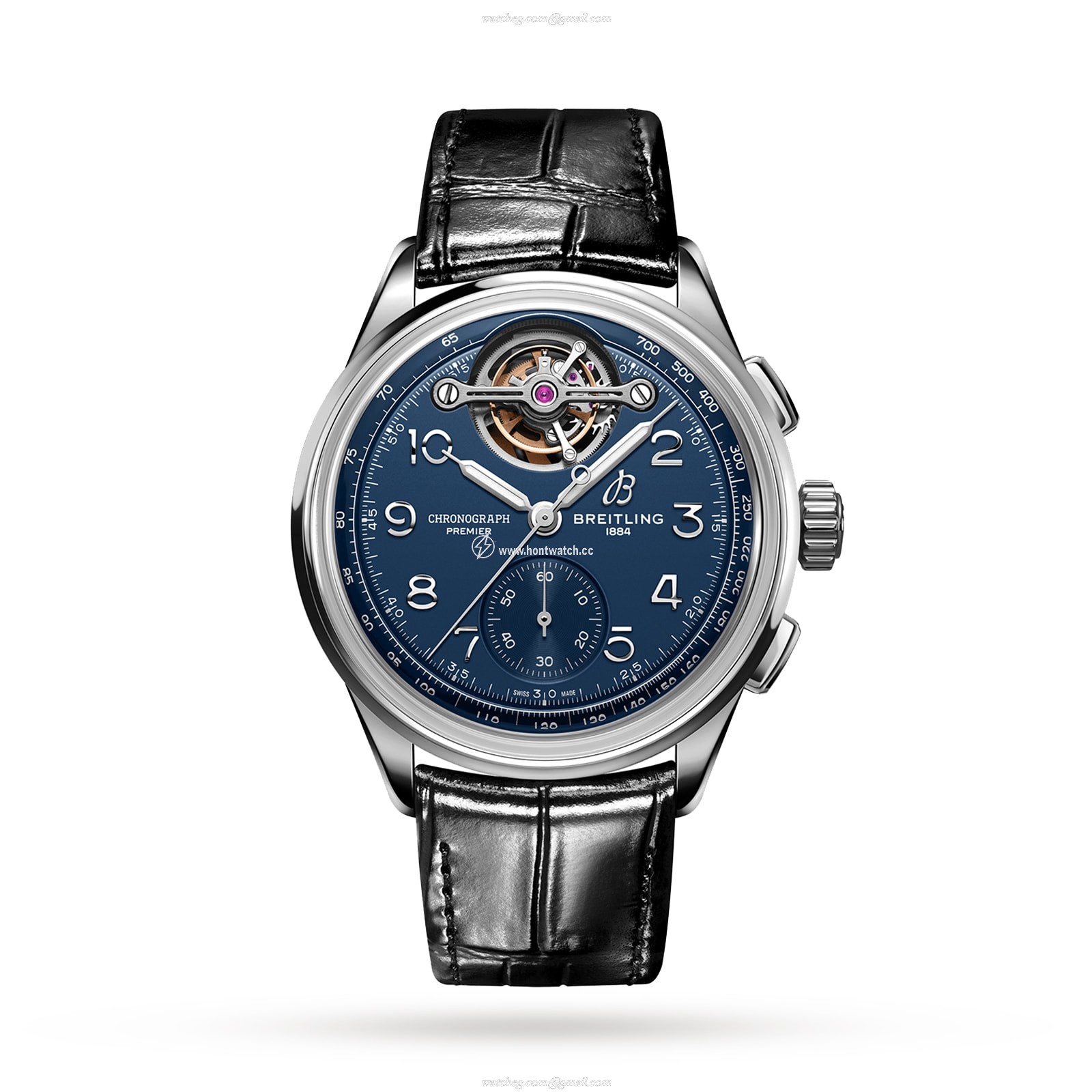 Breitling Premier LB2120171C1P1 Platinum Automatic Blue Replica Watch | 42mm
