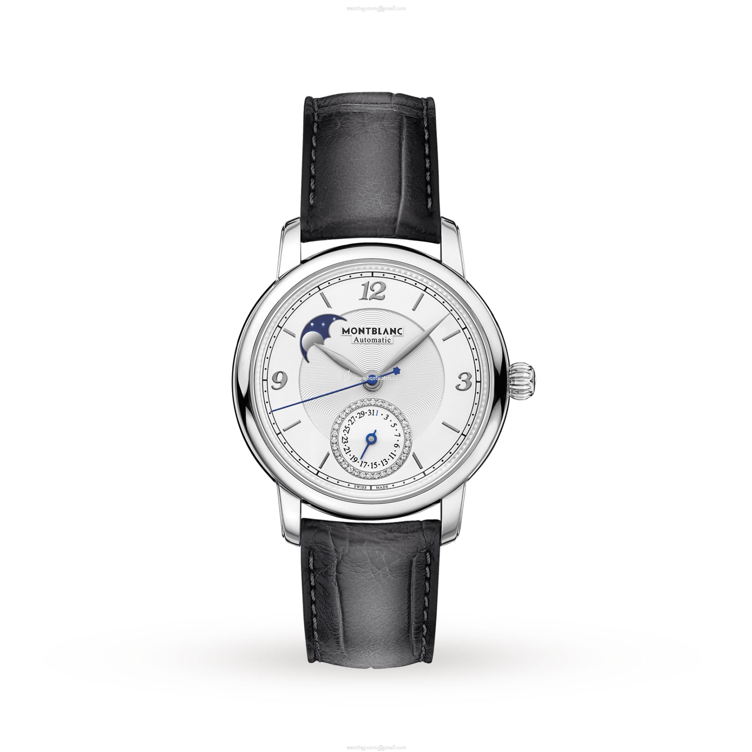 Montblanc 119959 Automatic Silver Watch - 36mm Stainless Steel