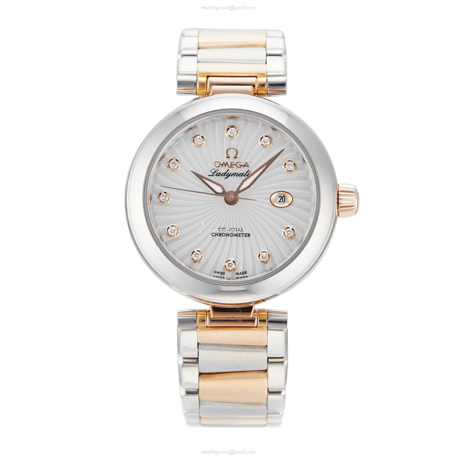 Omega De Ville 425.22.34.20.55.001 | 34mm Automatic | Stainless Steel & Rose Gold