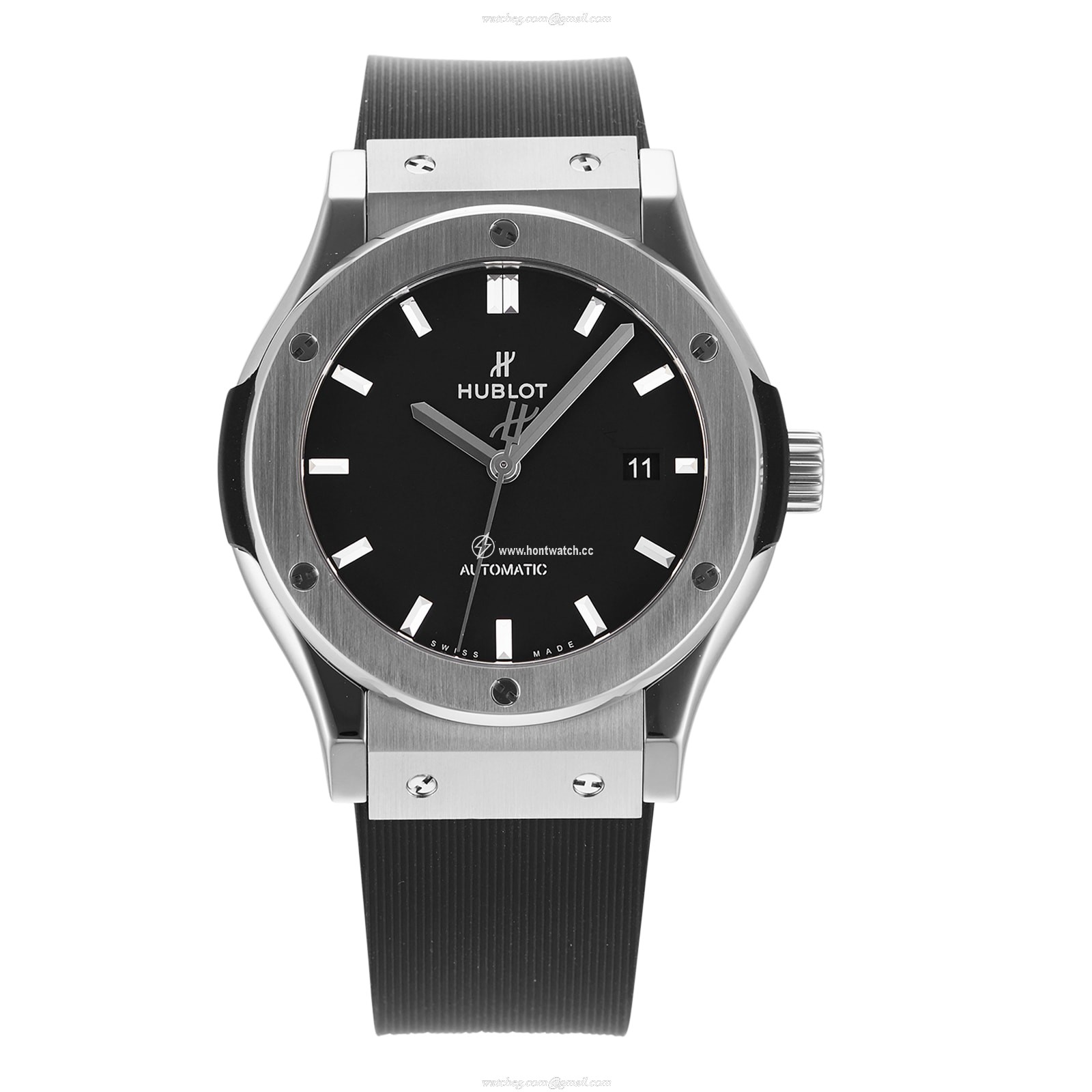 Hublot Classic Fusion Titanium Automatic Watch - 42mm Black Dial | Pre-Owned