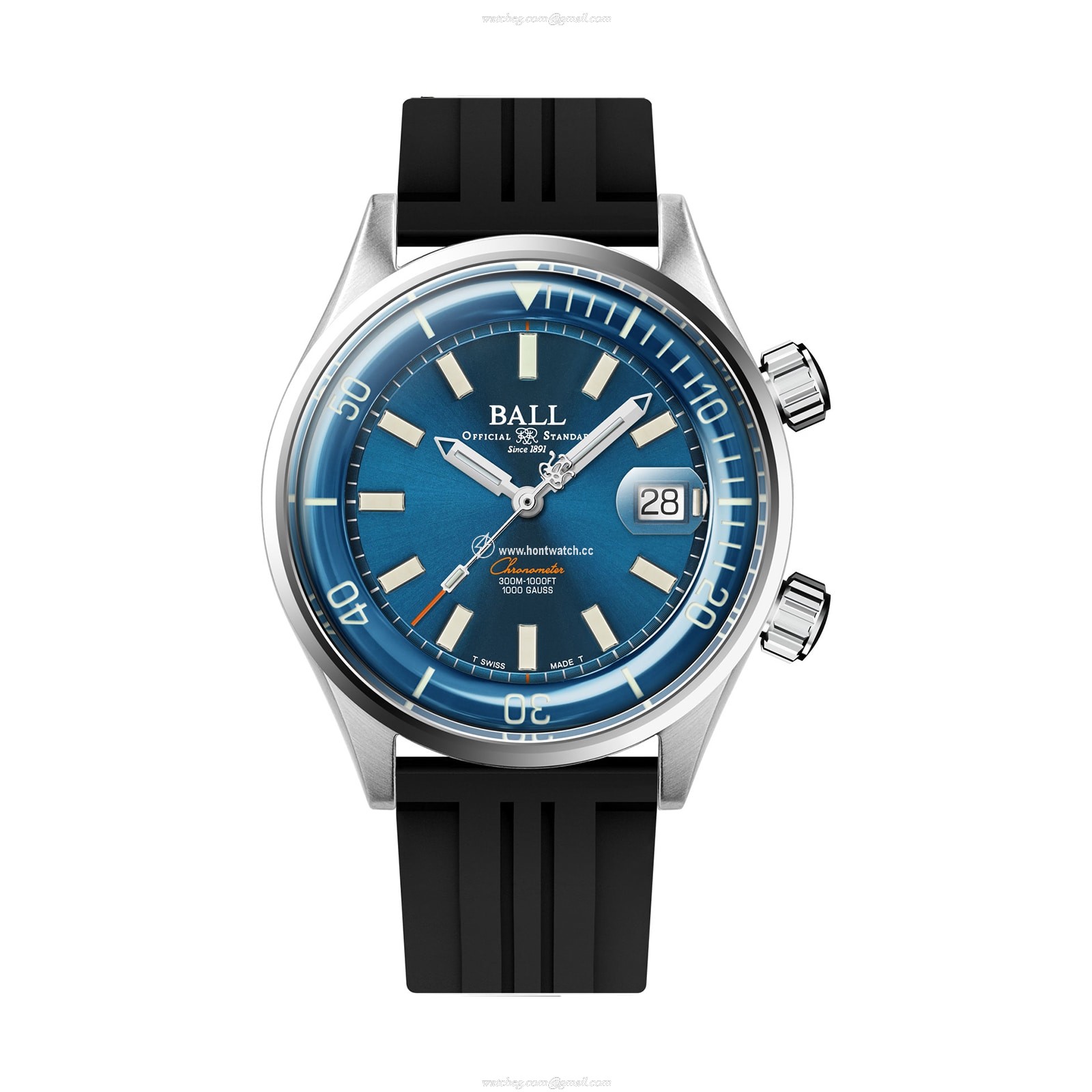 BALL Engineer Master II Diver Chronometer | 42mm Automatic Blue Dial