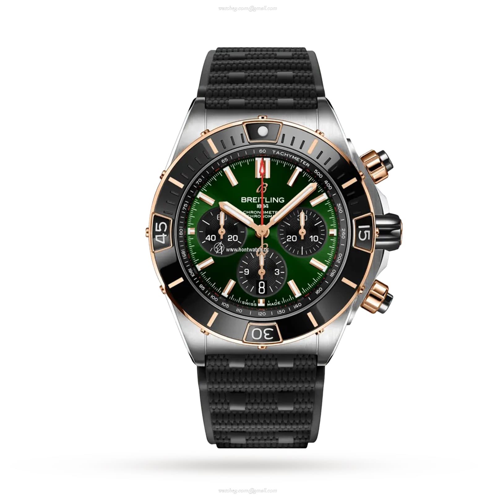 Breitling Chronomat UB0136251L1S1 | 44mm Green Dial | Automatic Watch