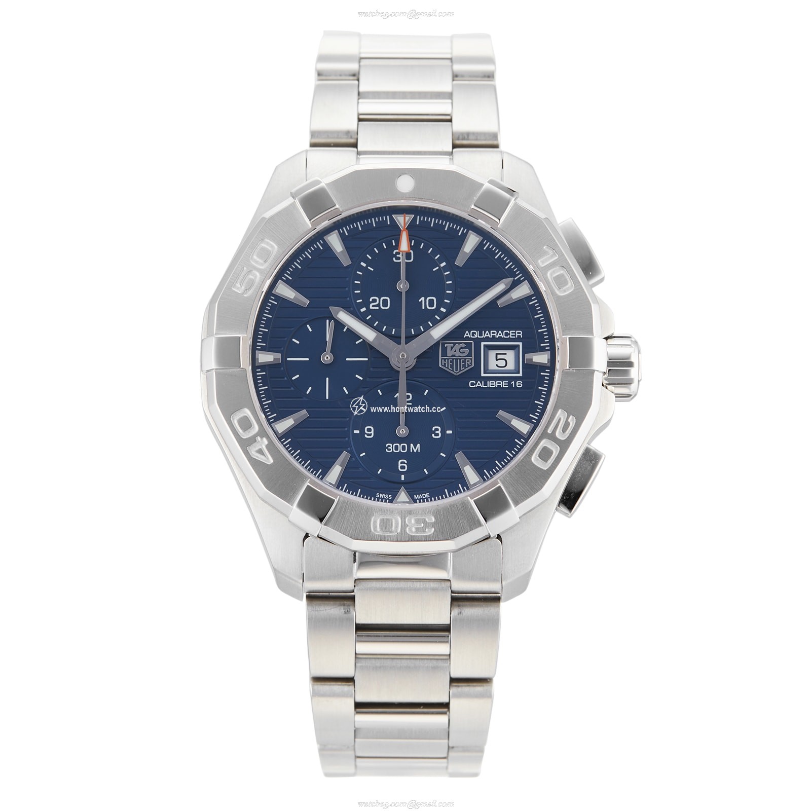 Pre-Owned TAG Heuer Aquaracer CAY2112.BA0925 | 43mm Blue Automatic Watch