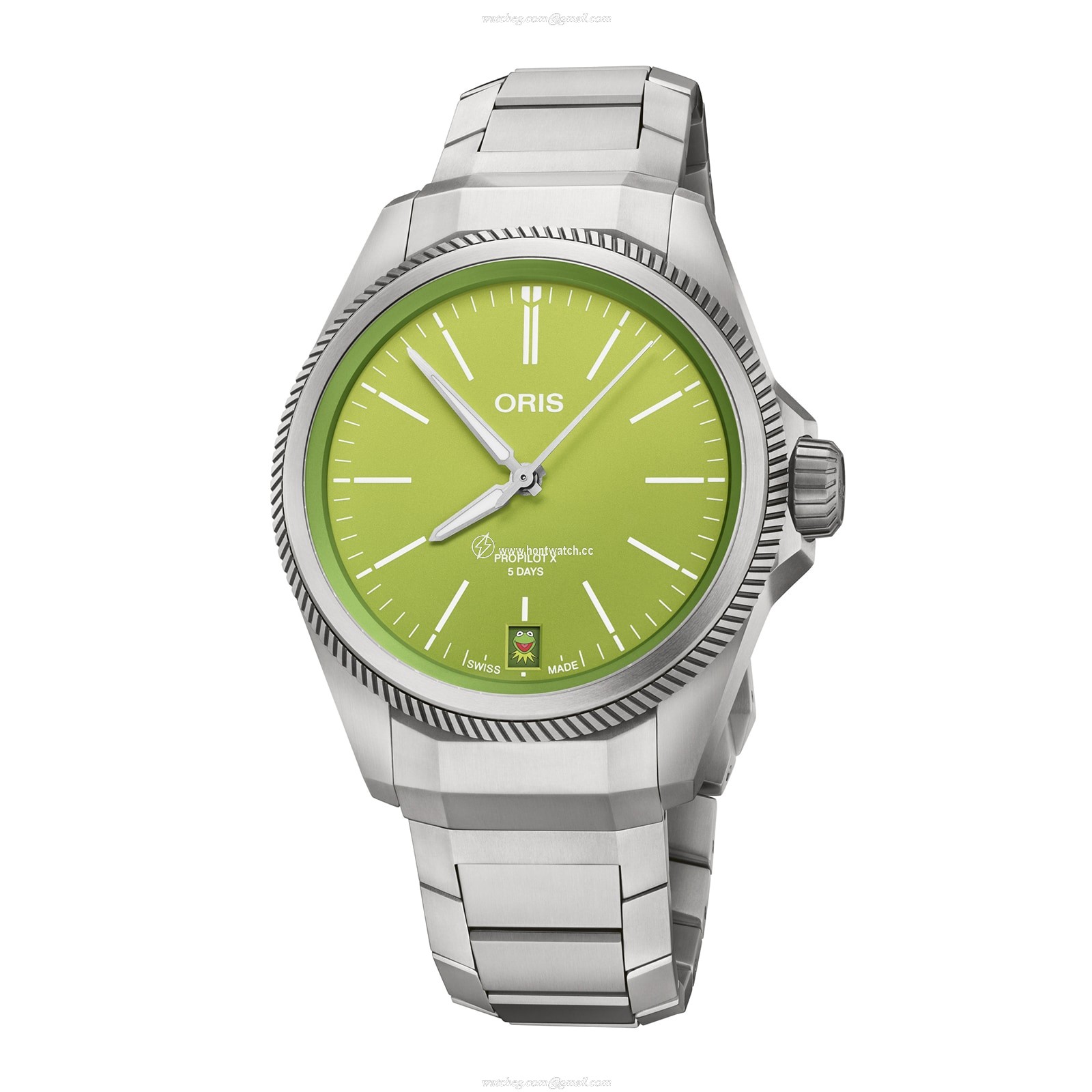 Oris Pro Pilot X Kermit Edition | 39mm Green Dial | Automatic Watch