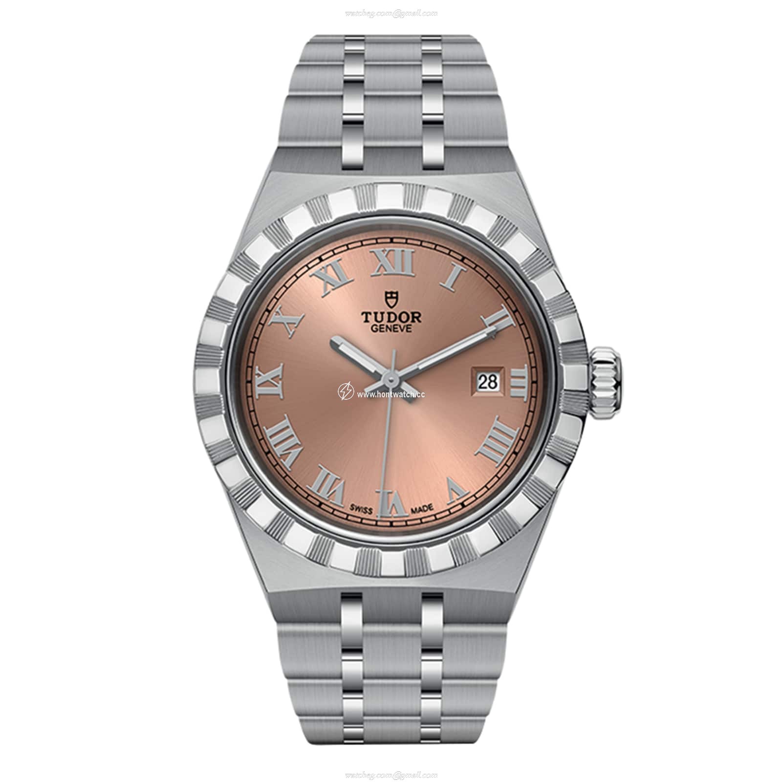 Tudor Royal M28300-0008 28mm Automatic Pink Dial - Stainless Steel Watch