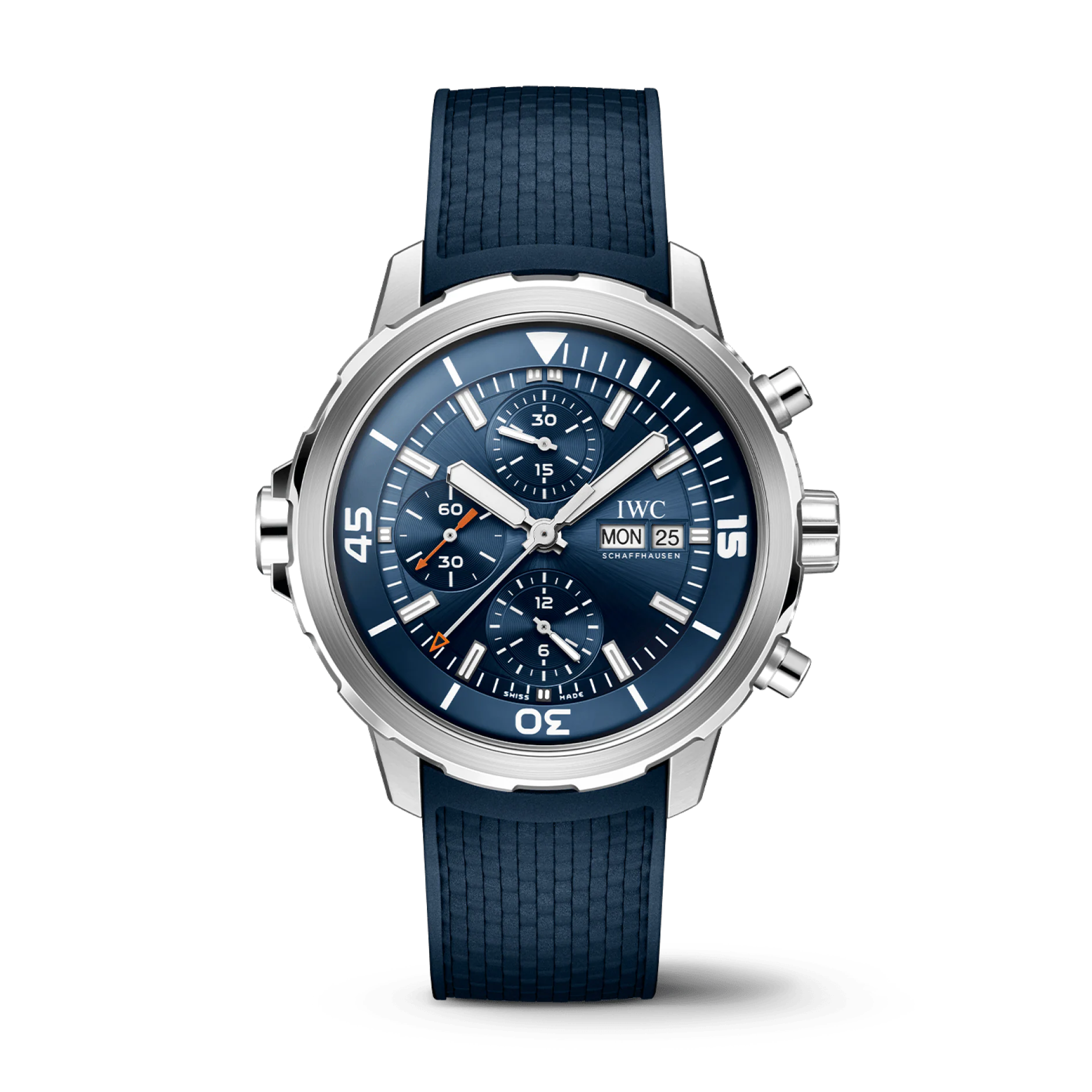 IWC Aquatimer IW376806 Automatic Blue Dial - 44mm Stainless Steel Watch