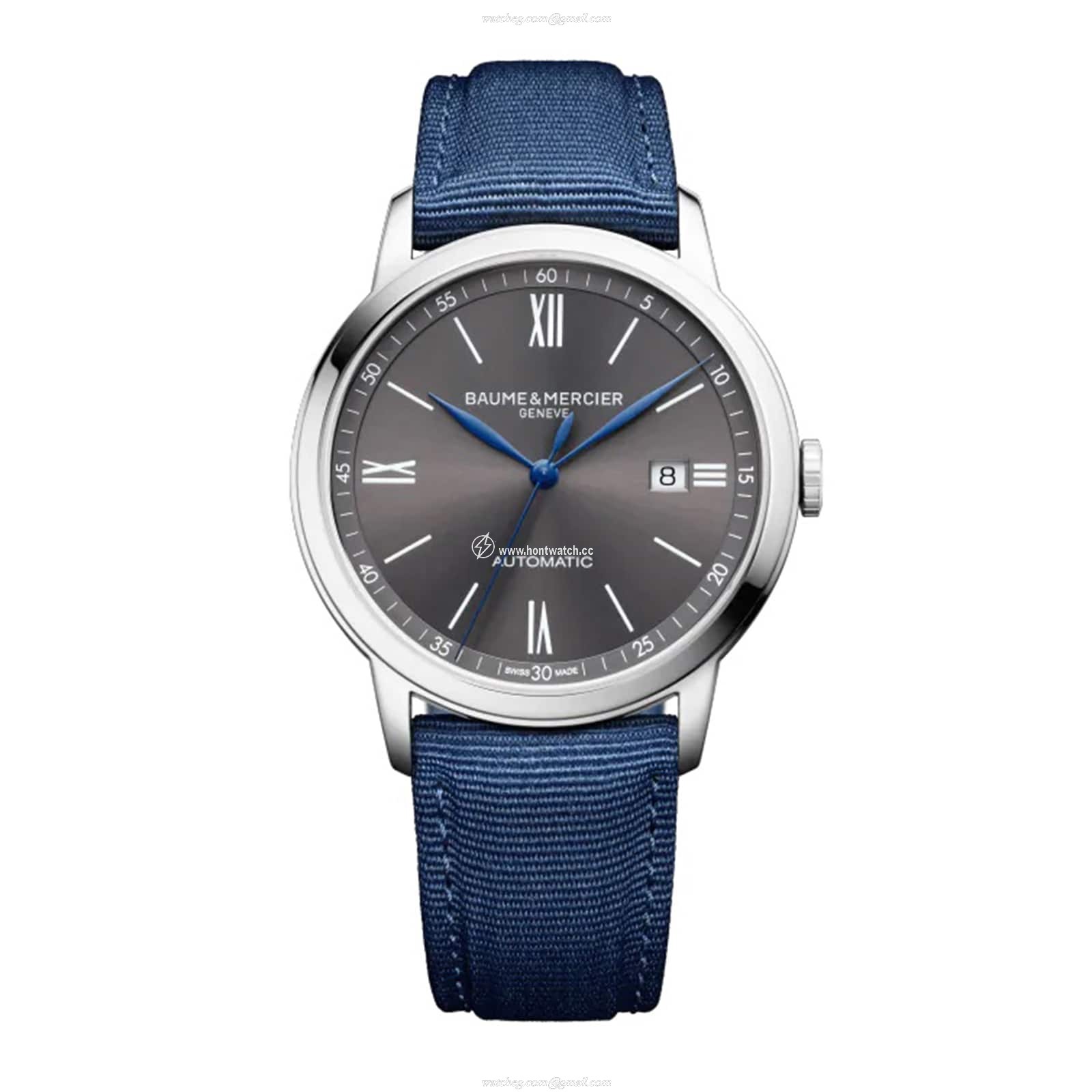 Baume & Mercier Classima M0A10608 | 42mm Black Dial Quartz Watch