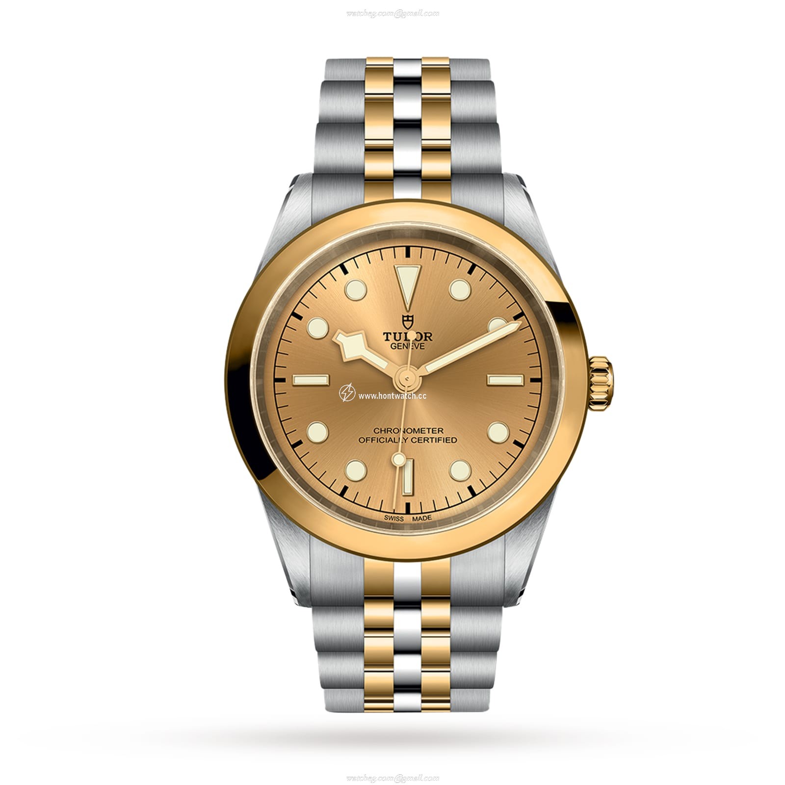 Tudor Black Bay M79683-0005 | 41mm Steel & Gold Automatic Watch