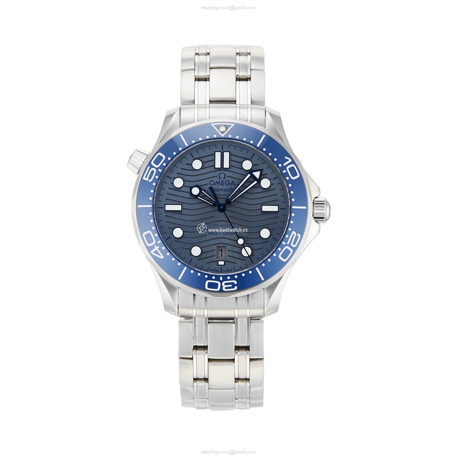 Omega Seamaster Diver 300M 42mm Automatic Grey Dial Stainless Steel