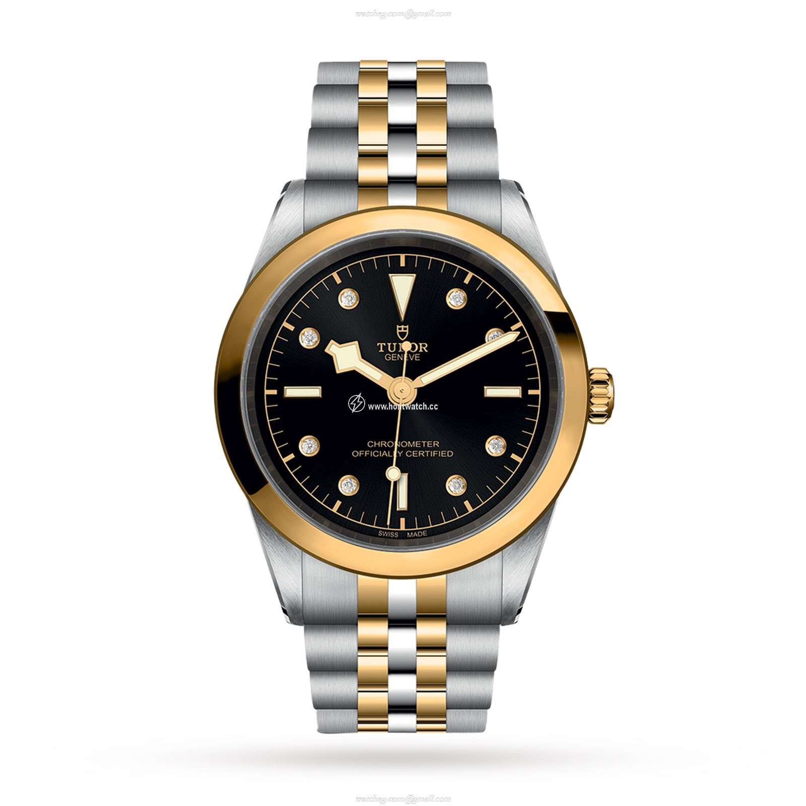 Tudor Black Bay M79683-0006 | 41mm Steel & Gold Automatic Watch