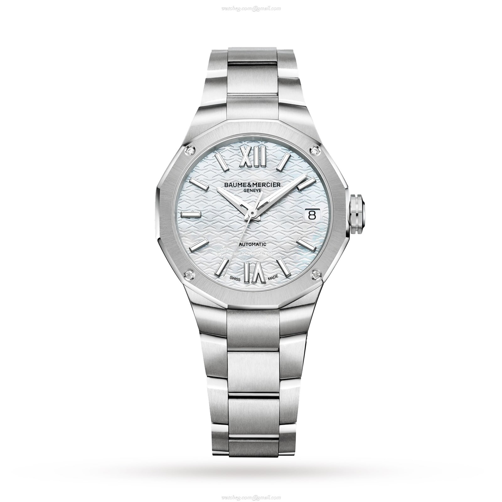 Baume & Mercier Riviera BM0A10676 | 33mm Silver Dial Automatic Watch