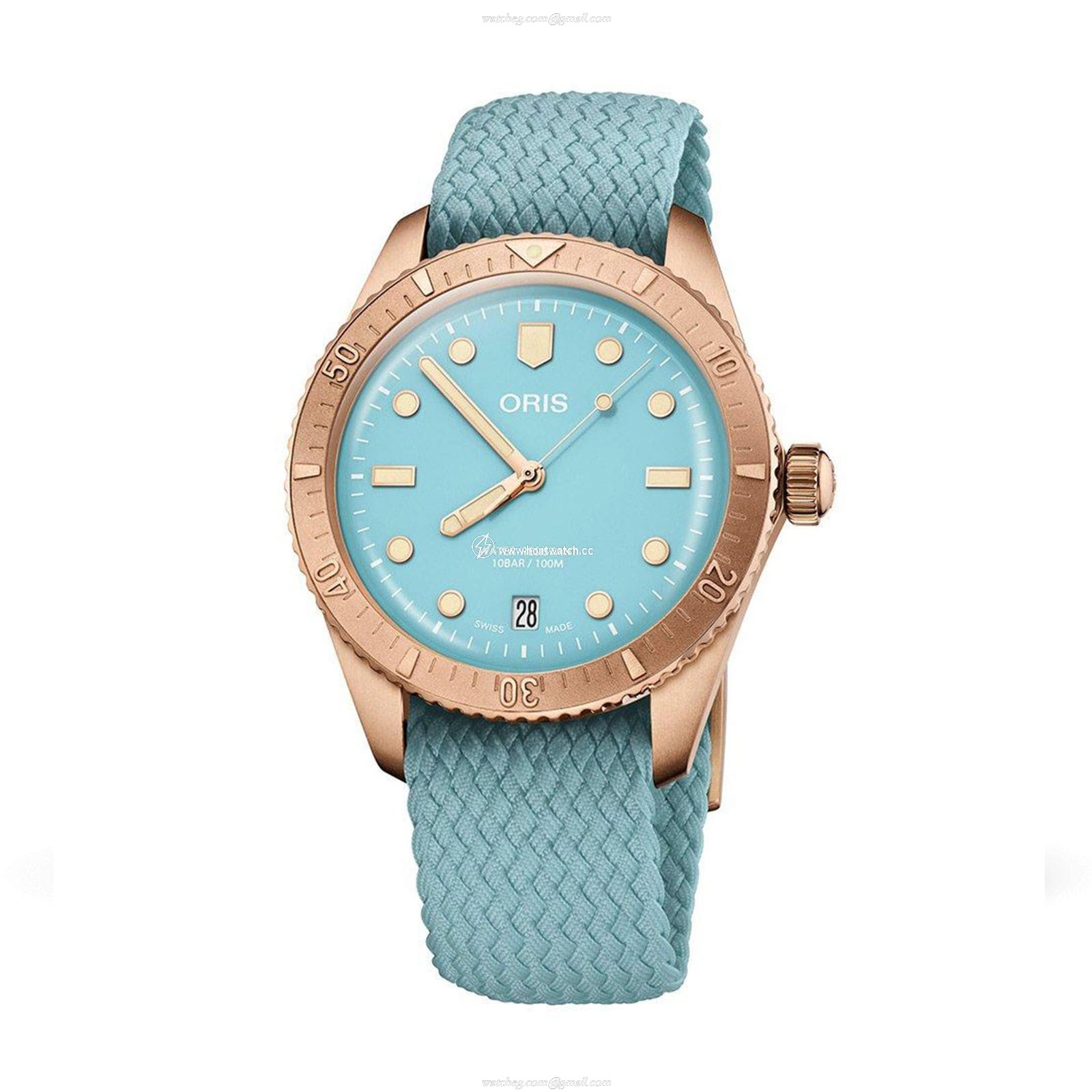 Oris Divers Sixty-Five Bronze Automatic Blue Dial 38mm Replica Watch