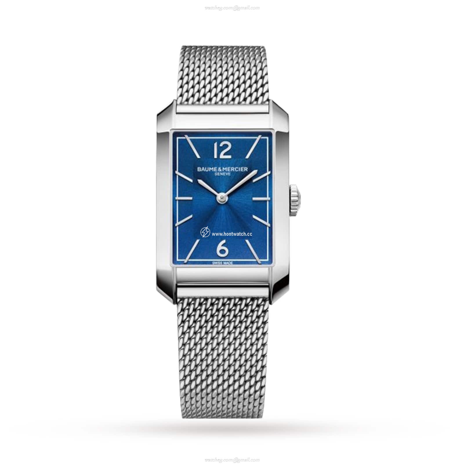 Baume & Mercier Hampton BM0A10671 | Blue Dial | Stainless Steel | 43mm