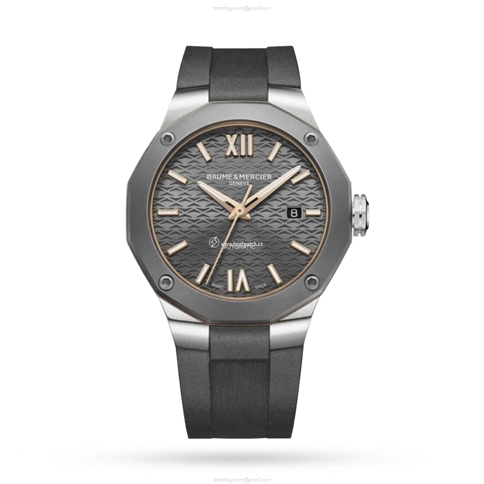 Baume & Mercier Riviera BM0A10660 - 43mm Automatic Grey Dial - Stainless Steel