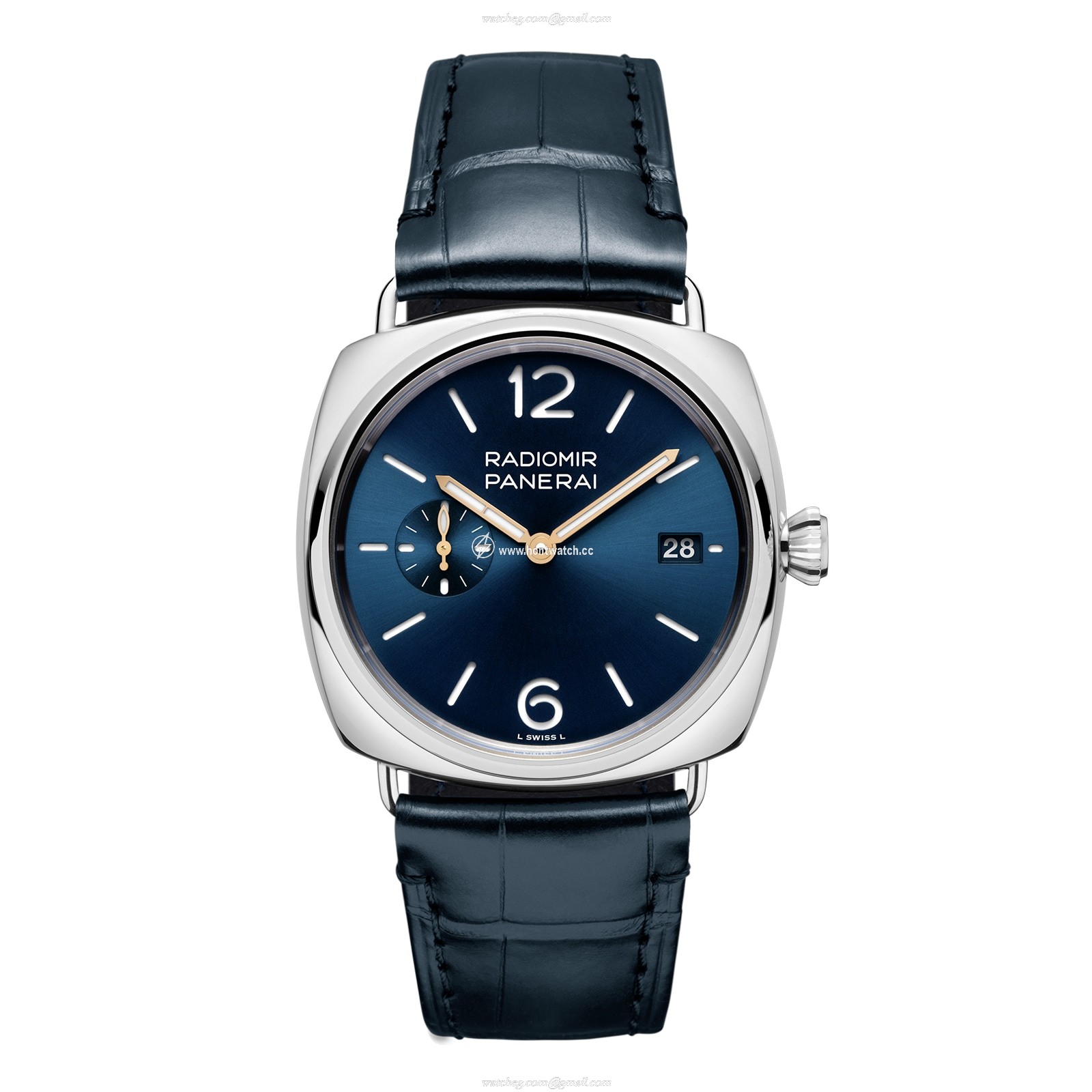 Panerai Radiomir PAM01293 Automatic Blue Dial - 40mm Stainless Steel Watch