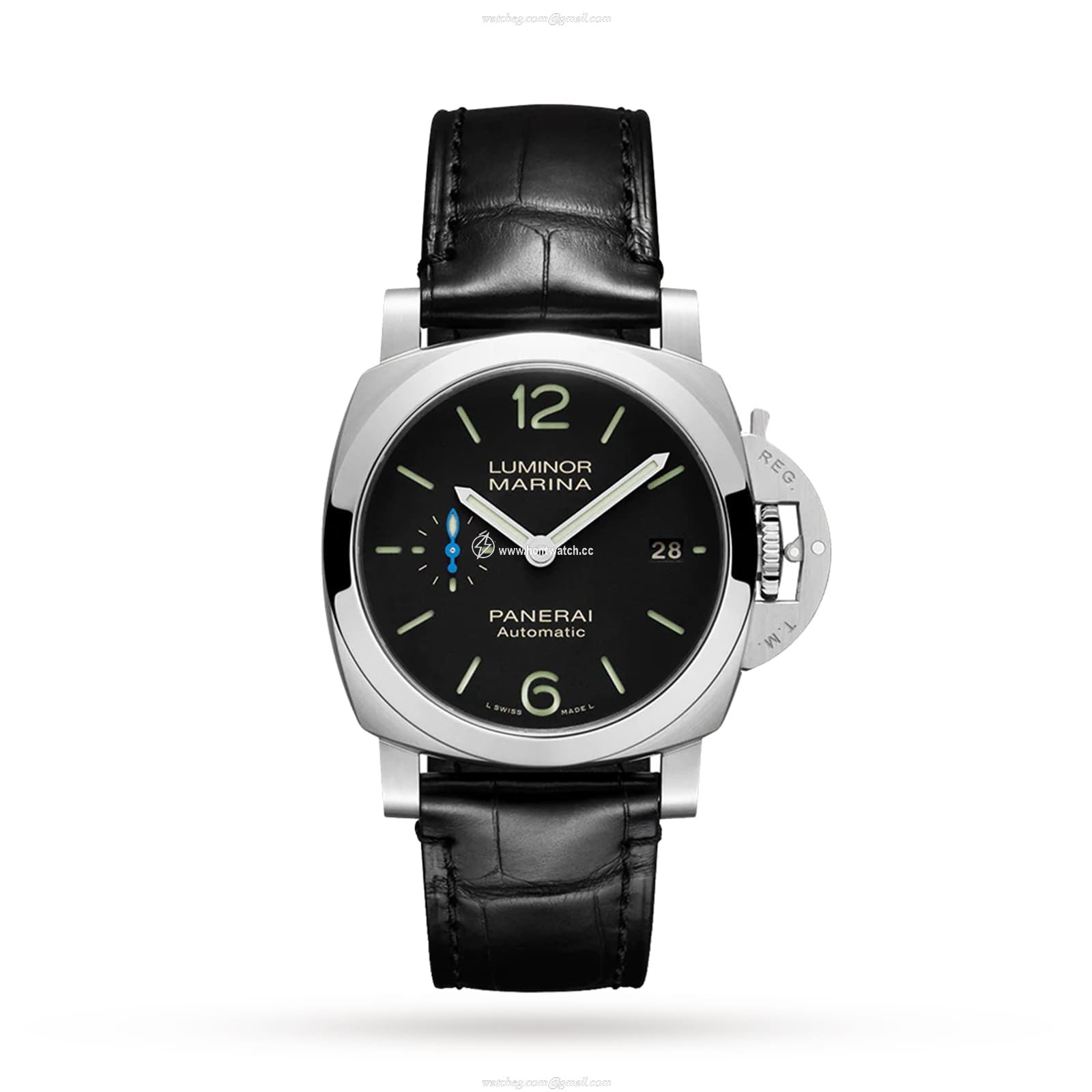 Panerai Luminor PAM01372 - 40mm Automatic Black Dial - Stainless Steel