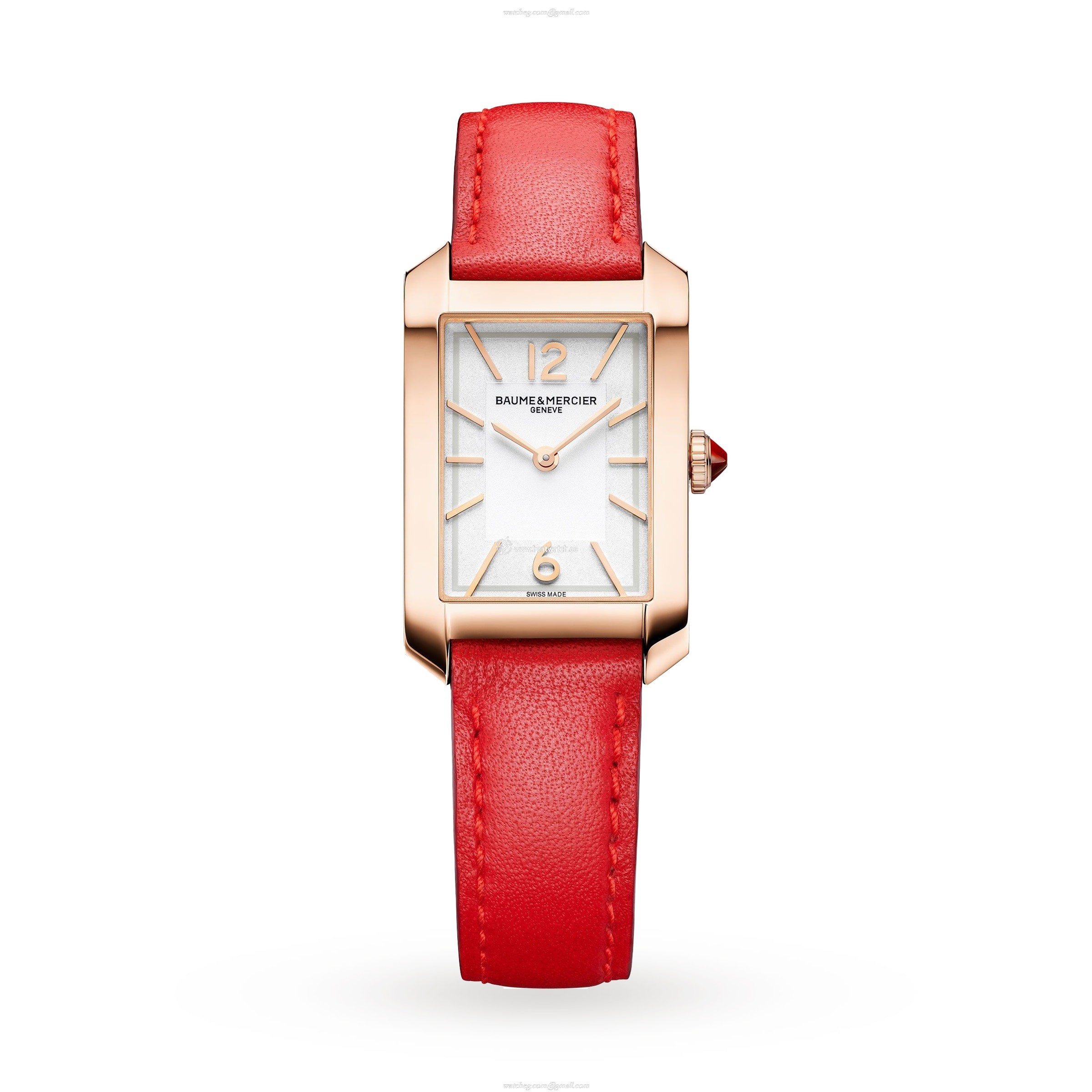 Baume & Mercier Hampton BM0A10628 | Silver Dial | Stainless Steel & Calfskin