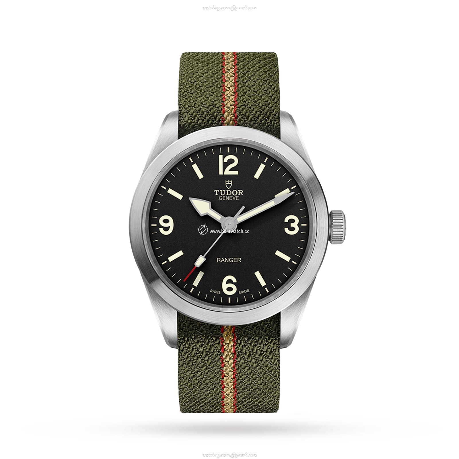 Tudor Ranger M79950-0003 | 39mm Automatic Watch | Stainless Steel Black Dial