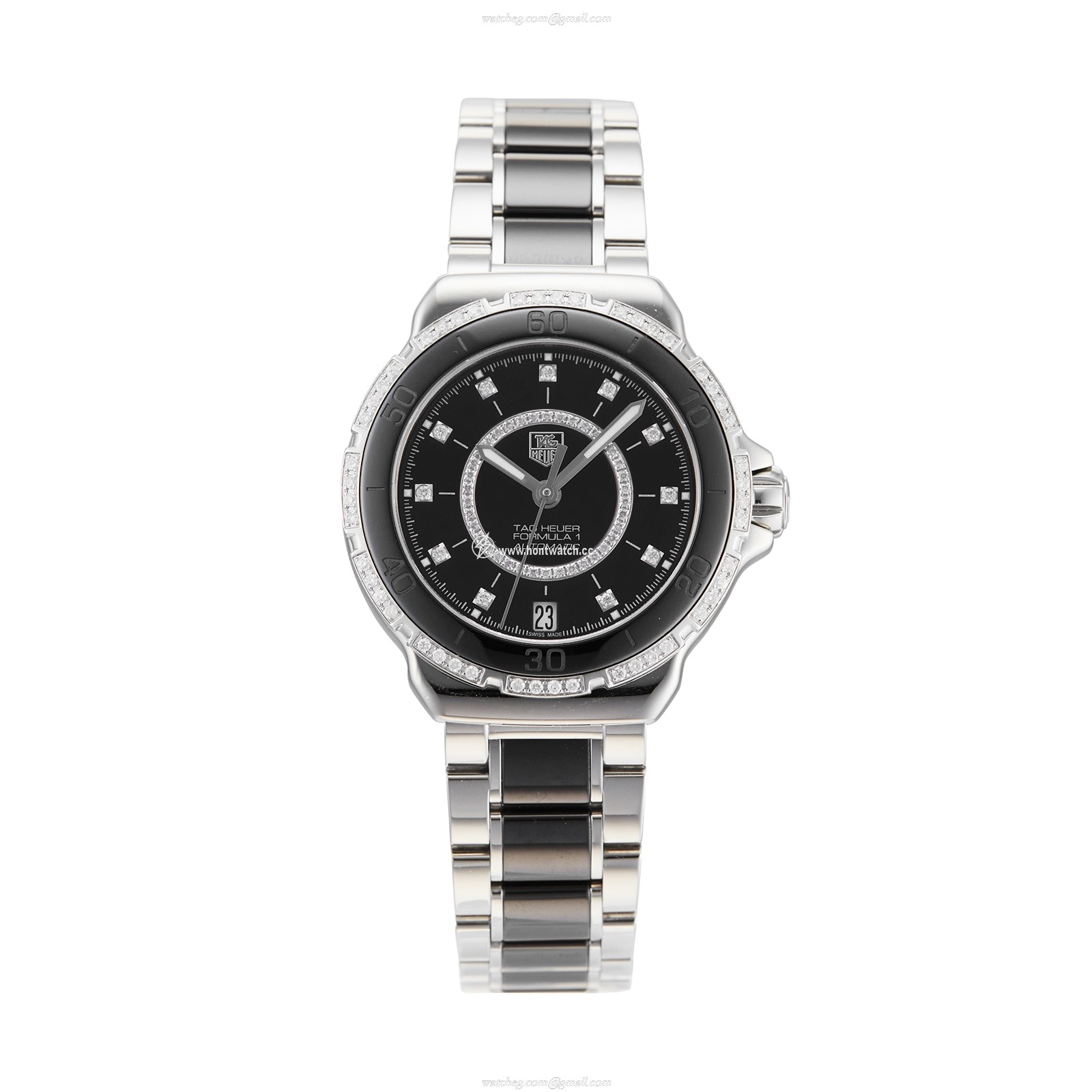 TAG Heuer Formula 1 WAU2212.BA0859 | 37mm Automatic Watch | Black Dial