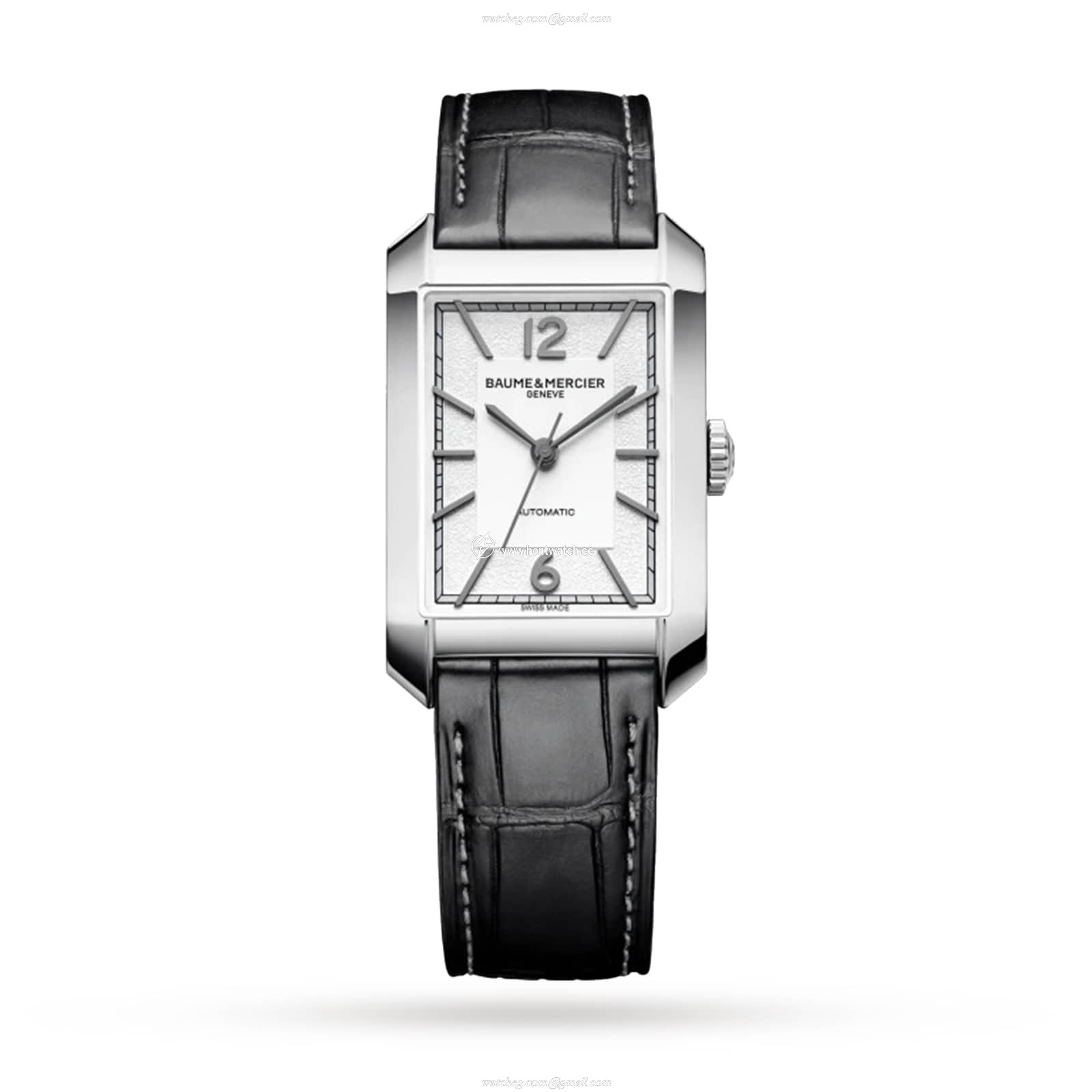 Baume & Mercier Hampton Automatic Watch - Silver Dial & Stainless Steel