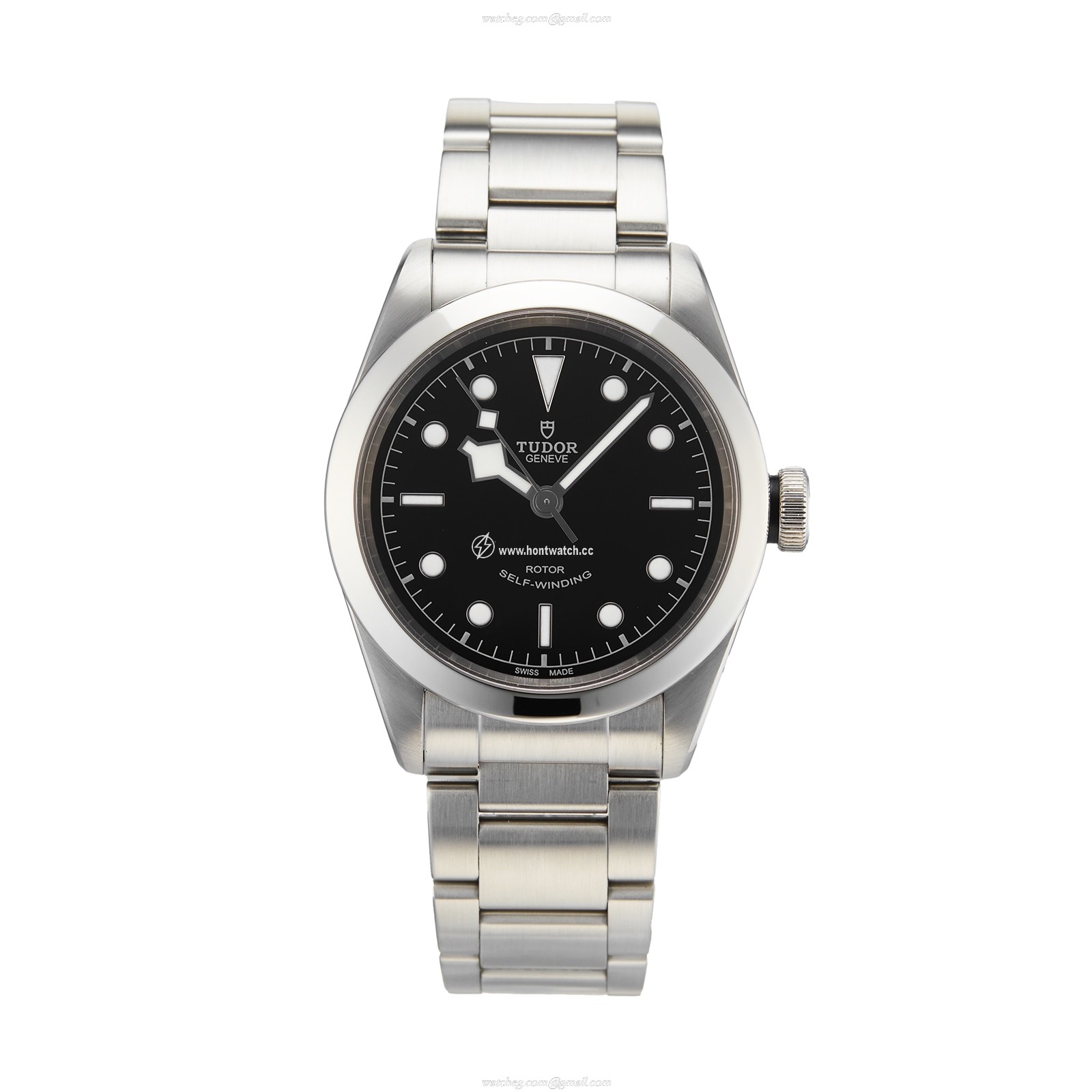 Tudor Black Bay M79540 - 41mm Automatic Watch - Stainless Steel Black Dial