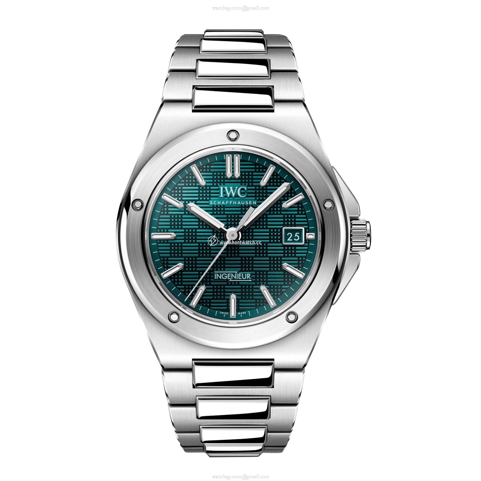IWC Ingenieur IW328903 - 40mm Green Dial - Automatic Watch - Stainless Steel