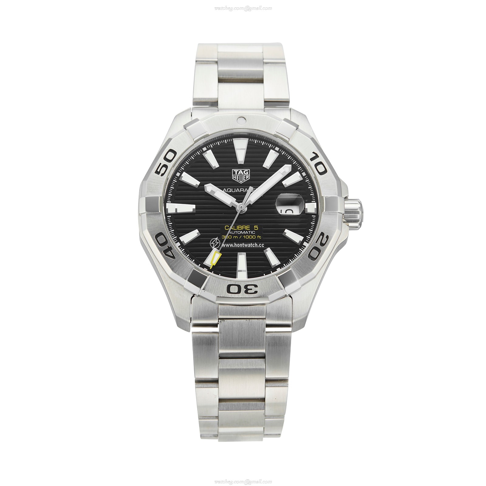 TAG Heuer Aquaracer Automatic Watch - 43mm Black Dial | Stainless Steel