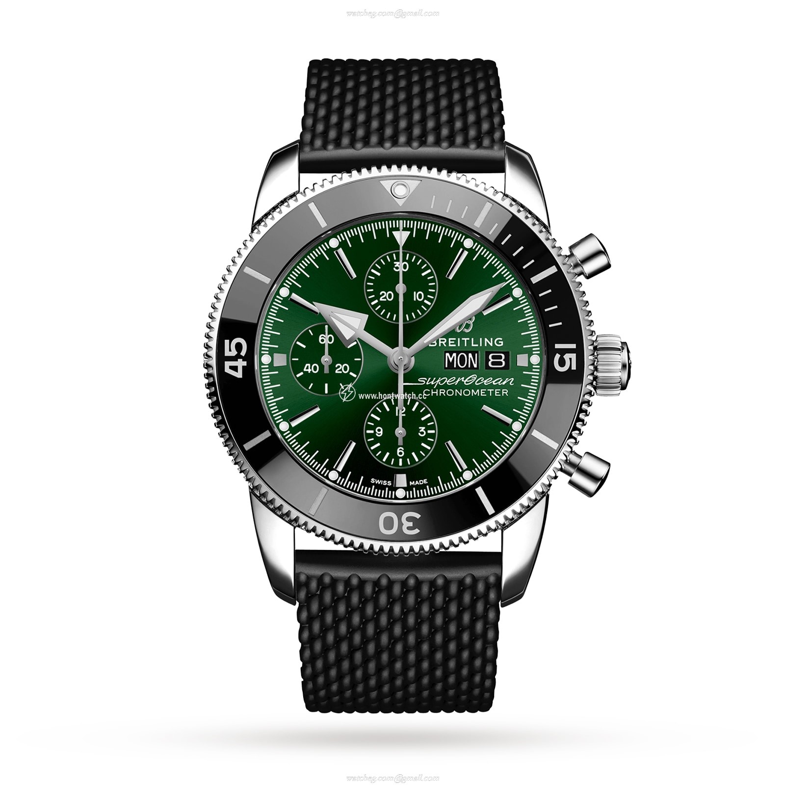 Breitling Superocean Heritage 44mm Automatic Green Dial - Stainless Steel