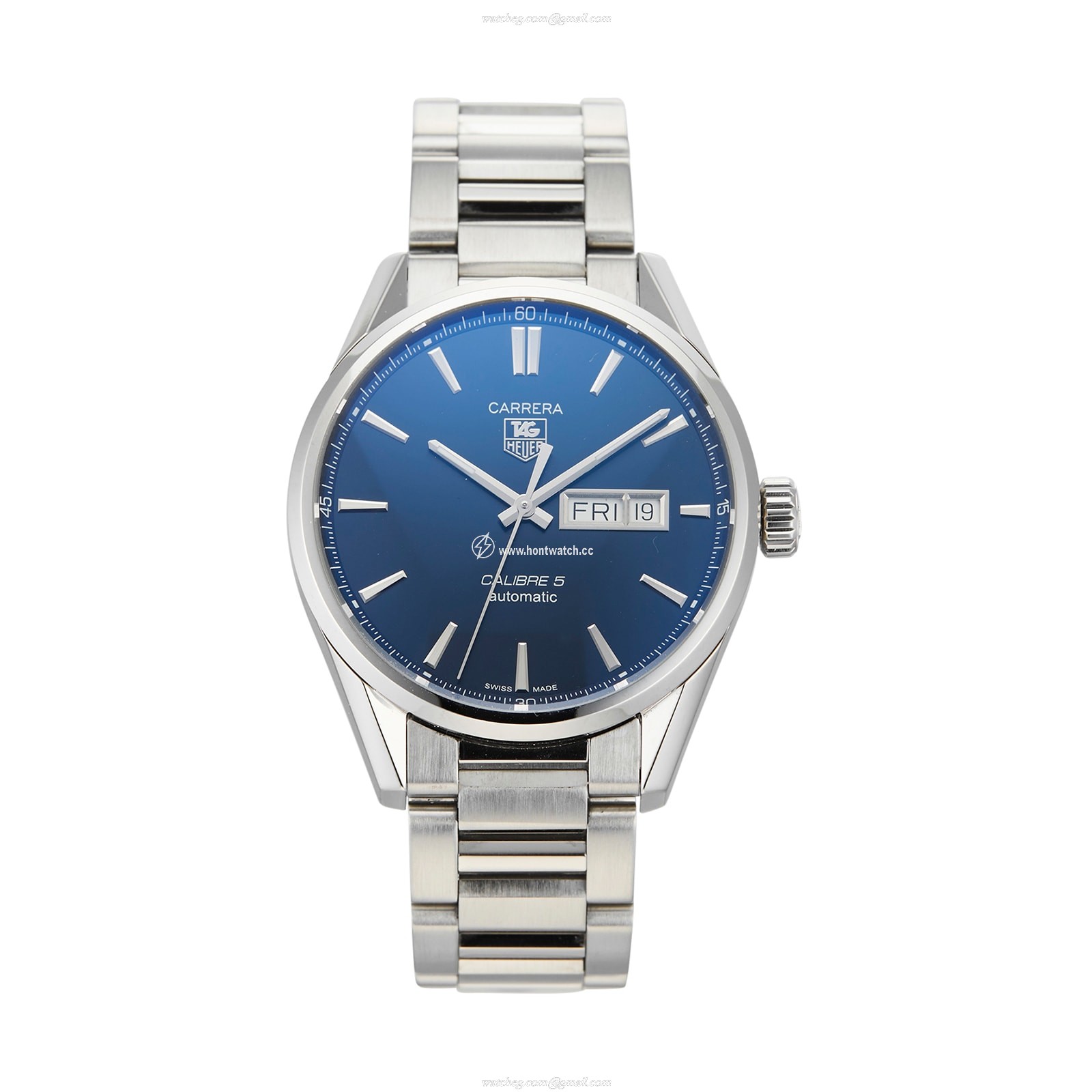 TAG Heuer Carrera Automatic Blue Dial 41mm Stainless Steel Watch