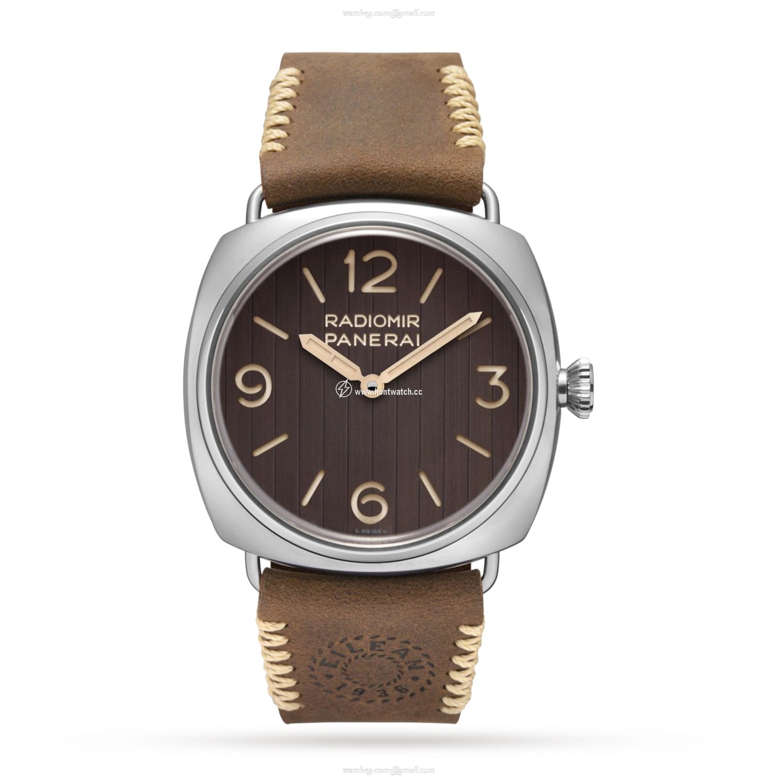 Panerai Radiomir PAM01243 - 45mm Stainless Steel - Brown Dial - Manual Winding