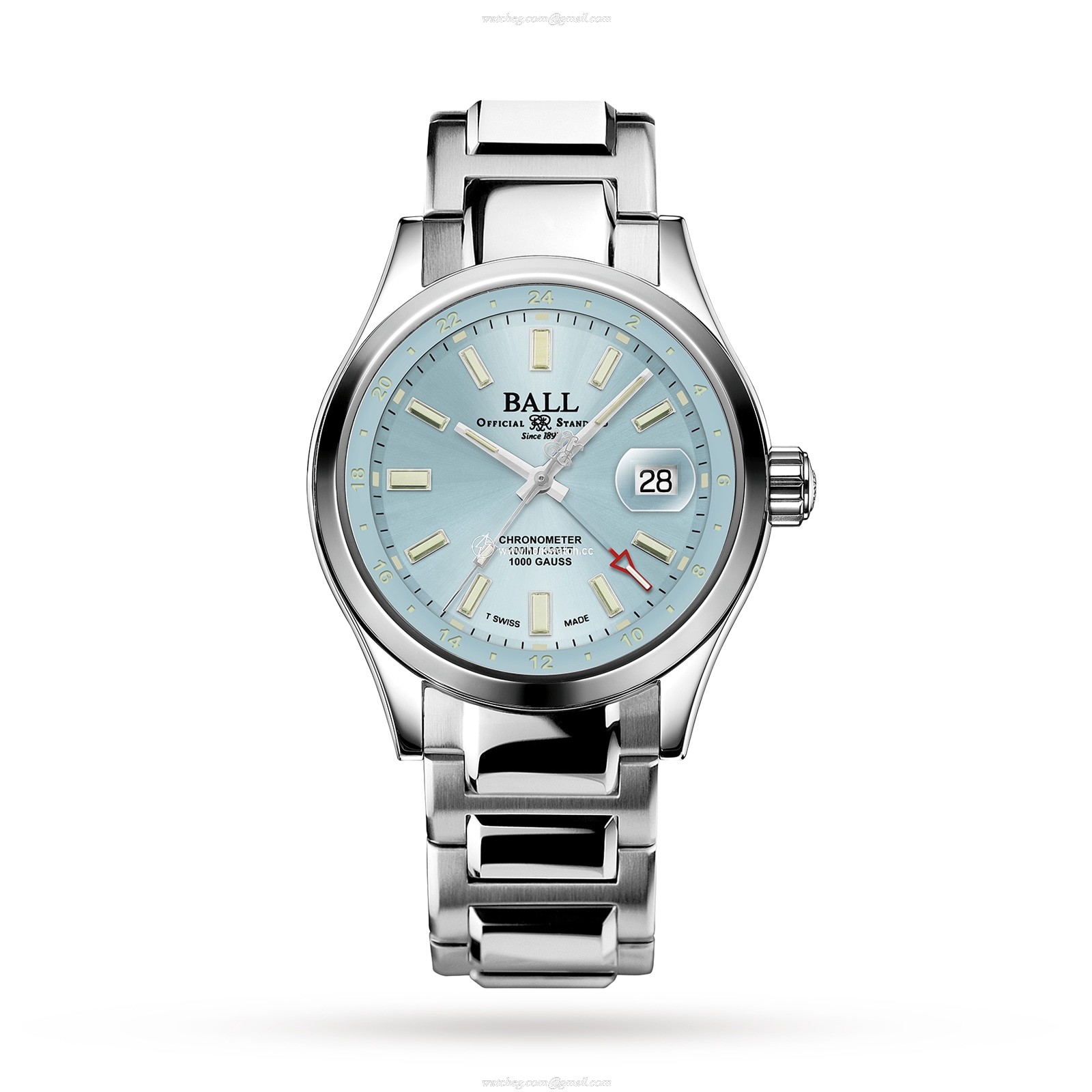 BALL Engineer III GM9100C-S2C-IBE | 41mm Automatic Blue Dial | Stainless Steel