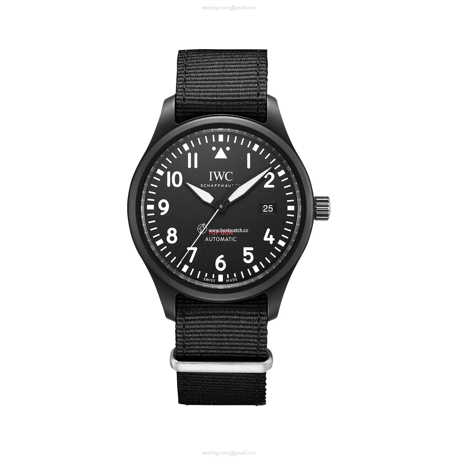 IWC Pilot IW326906 Ceramic Automatic Black Watch - 41mm | Replica