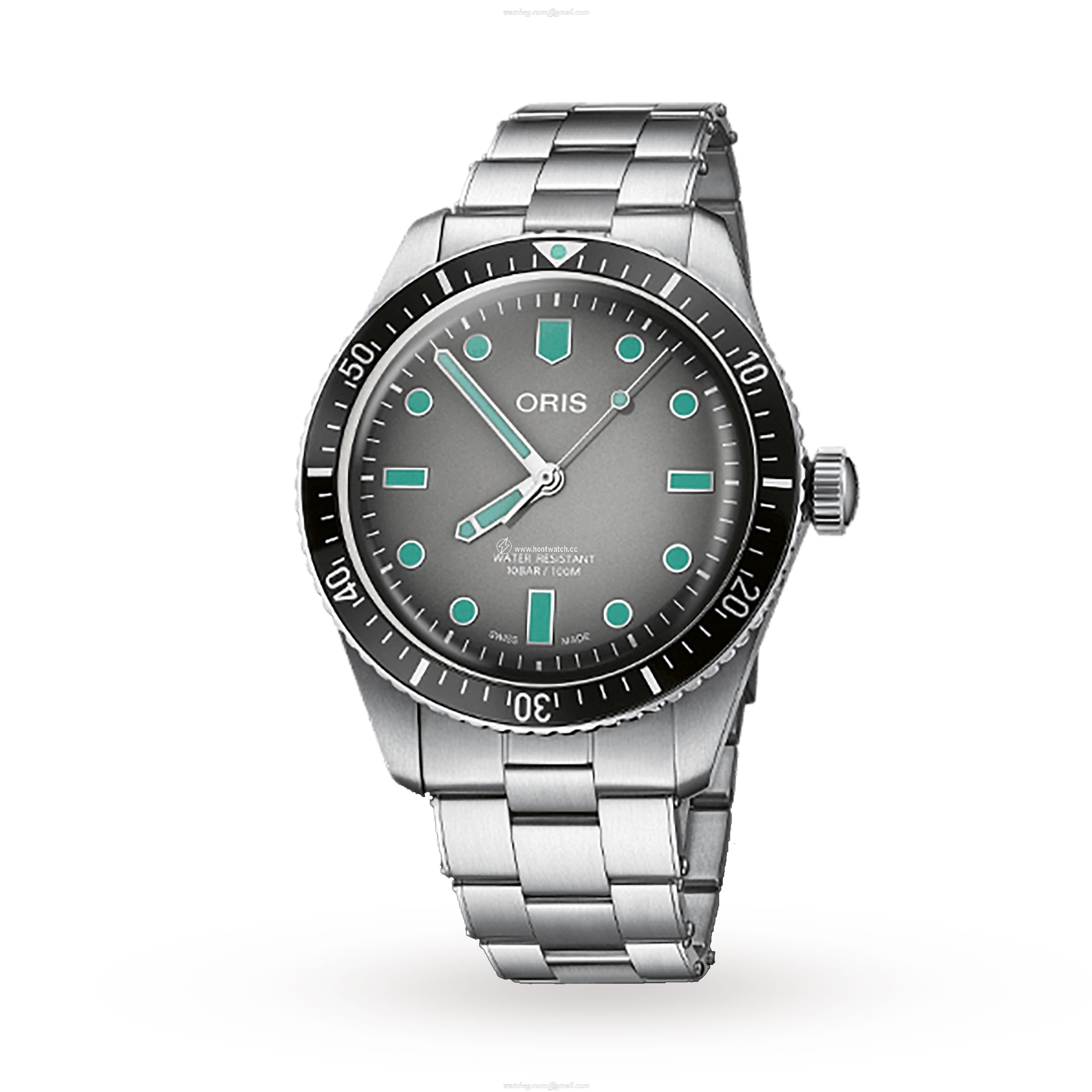 Oris Diving 01 733 7707 4053-07 | 40mm Automatic Grey Dial | Stainless Steel