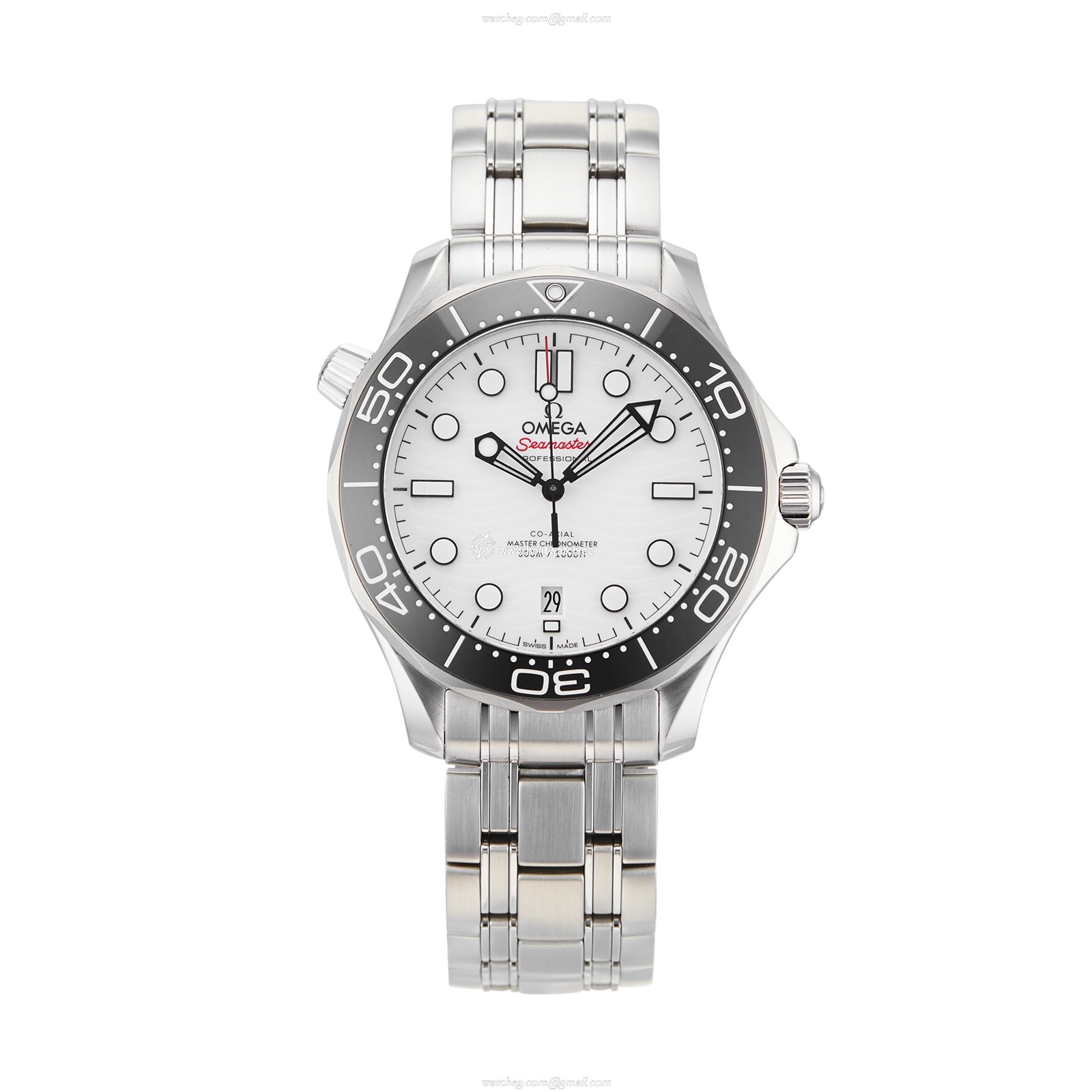 Omega Seamaster Diver 300M Automatic - 42mm Stainless Steel White Dial